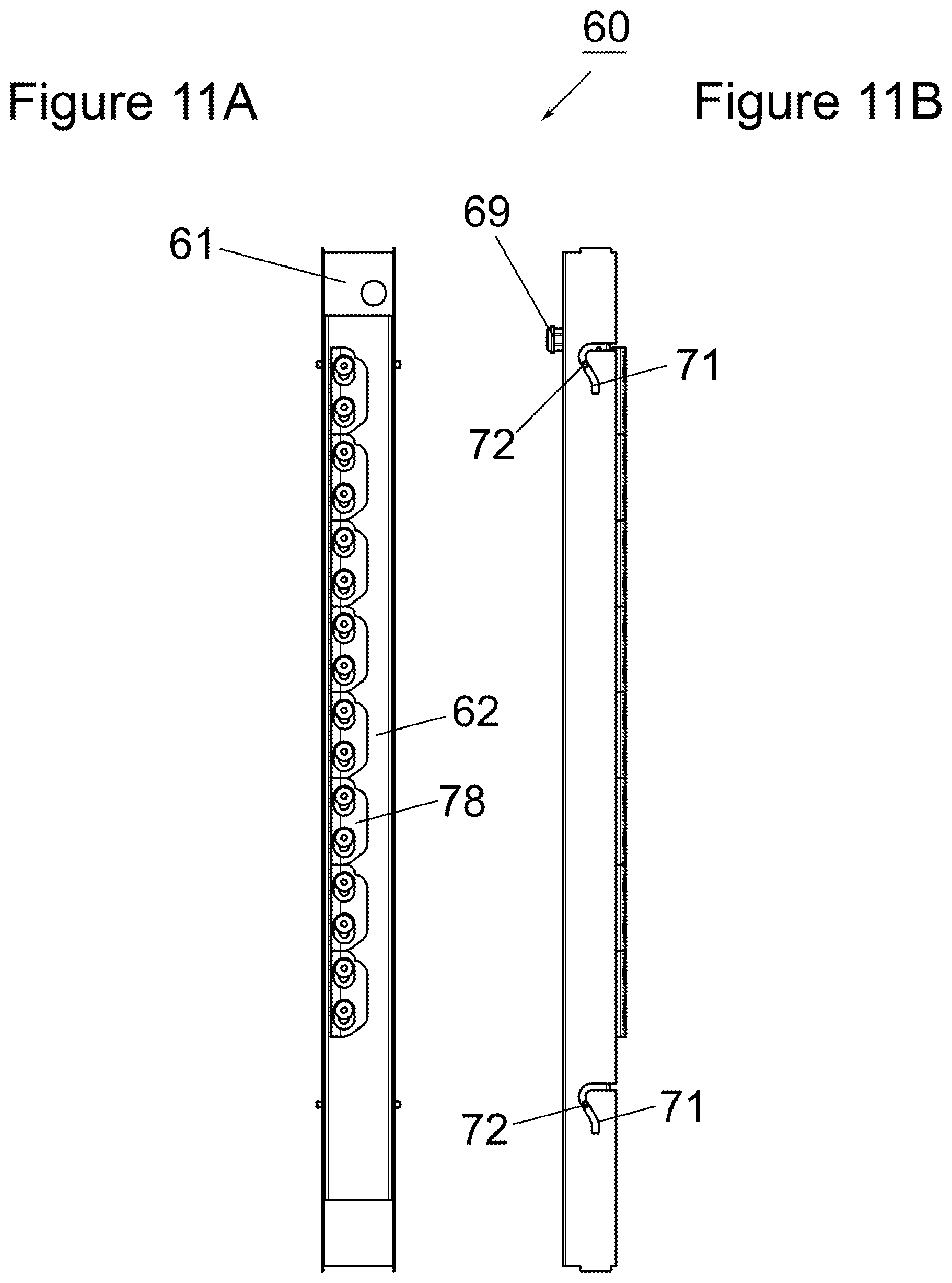 Patent US12617071 Figure 11 – Storage unit for tools