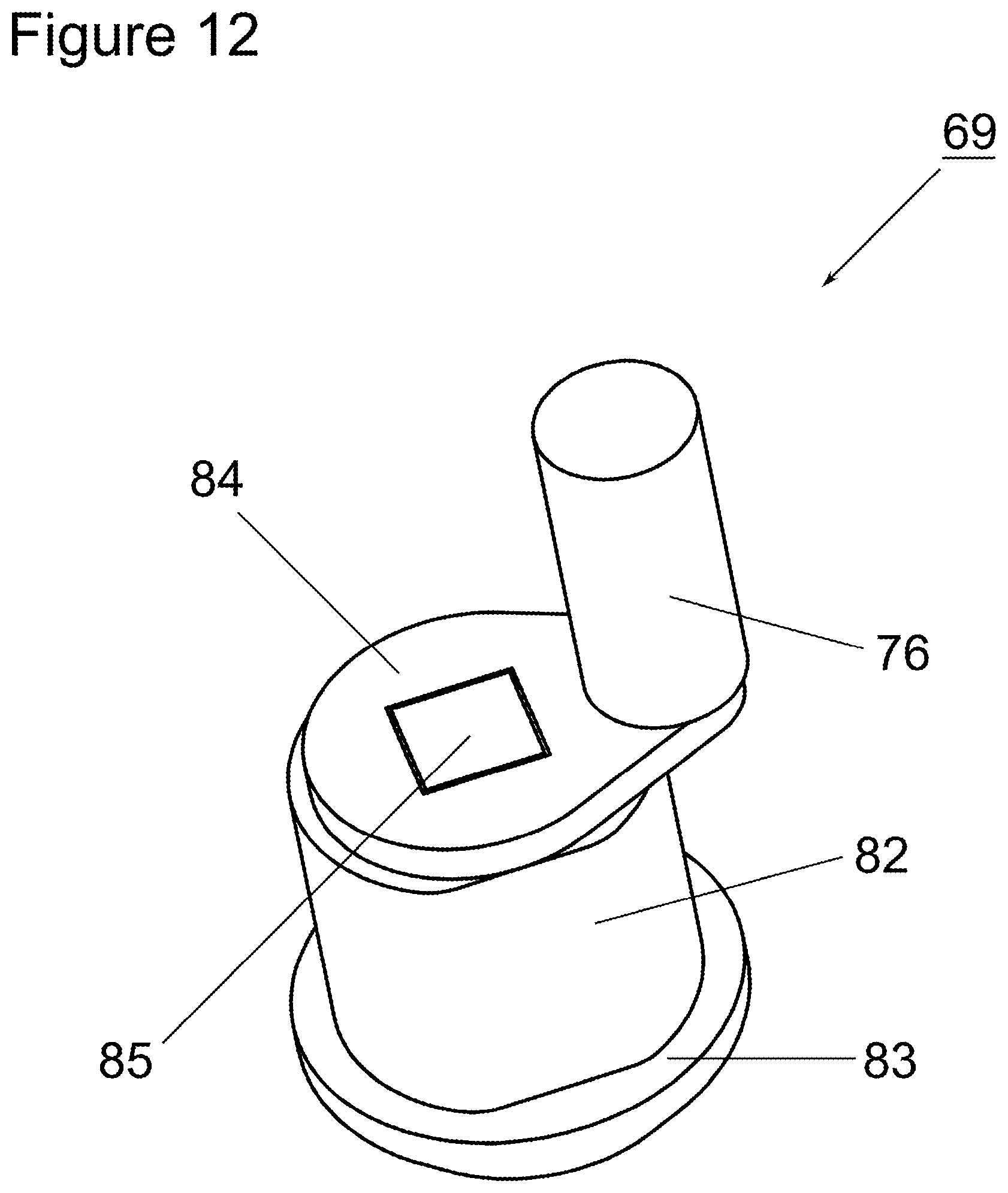 Patent US12617071 Figure 12 – Storage unit for tools