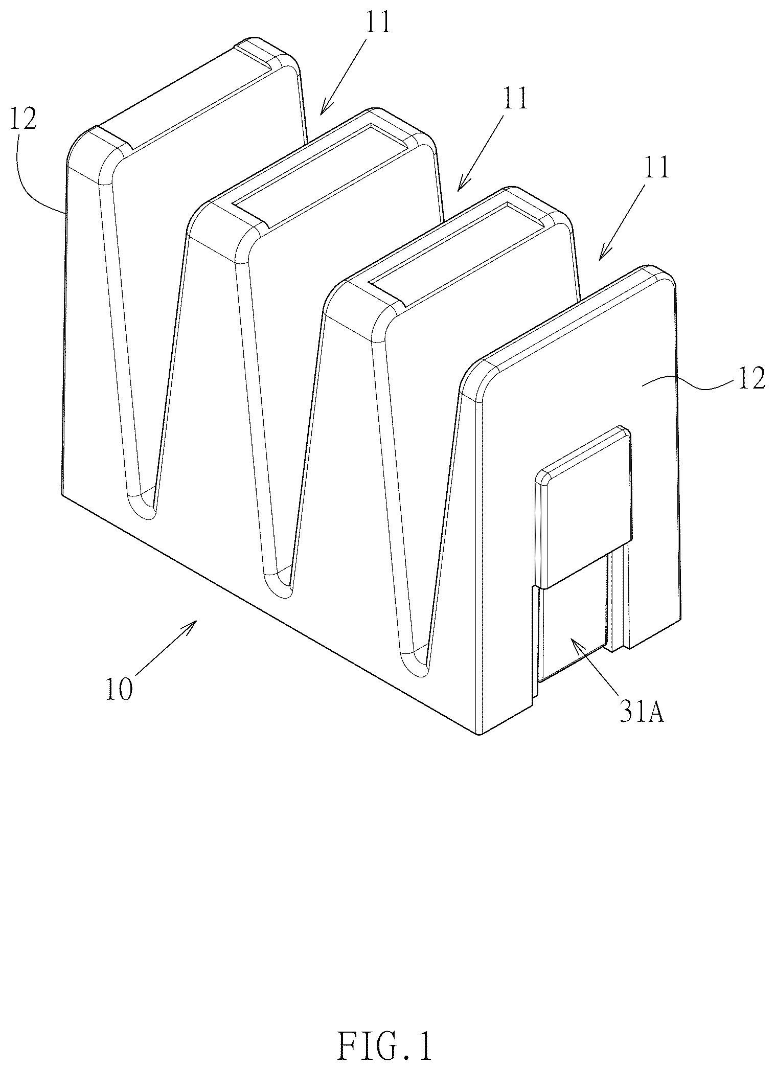 Patent US12617073 Figure 1 – Expandable tool holder with modular magnetic assembly