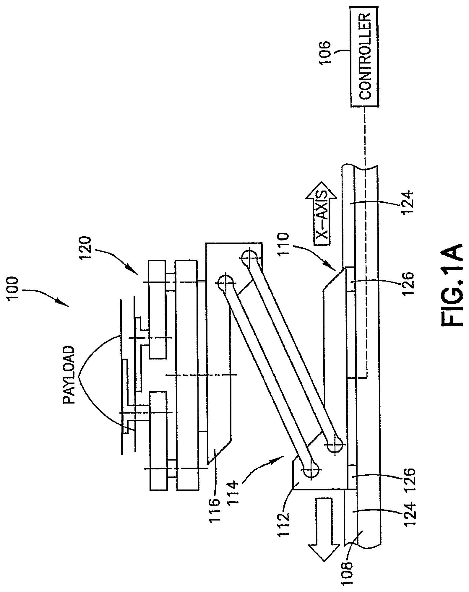 Patent US12617076 Figure 1 – Compact traversing robot