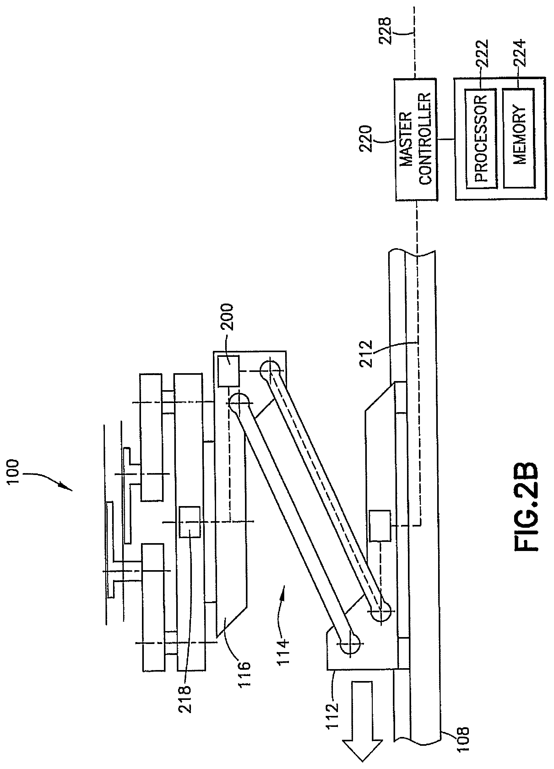 Patent US12617076 Figure 5 – Compact traversing robot
