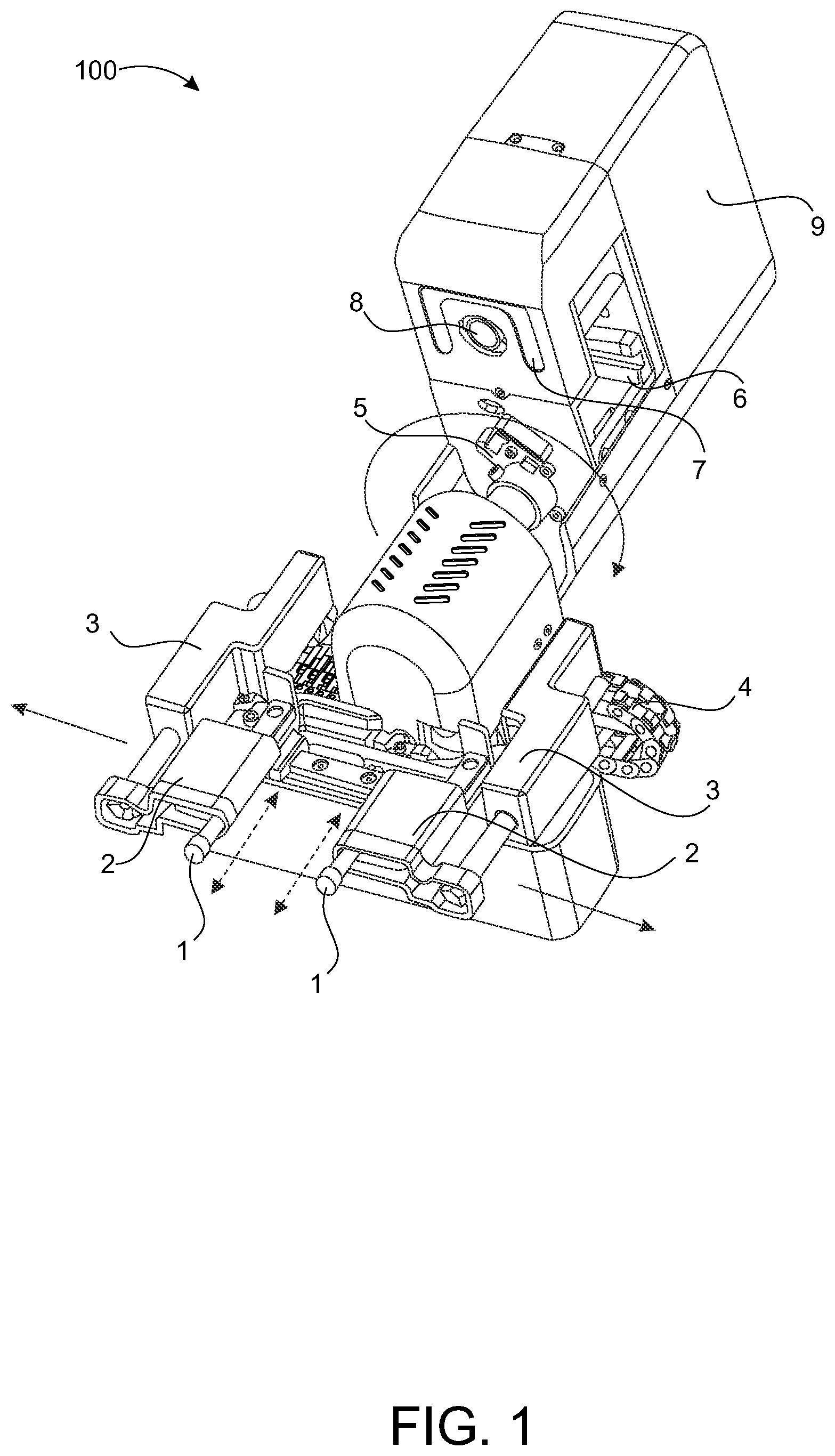 Patent US12617079 — Robotics system for verification and validation of smart connected HMI devices and method thereof — Figure 1
