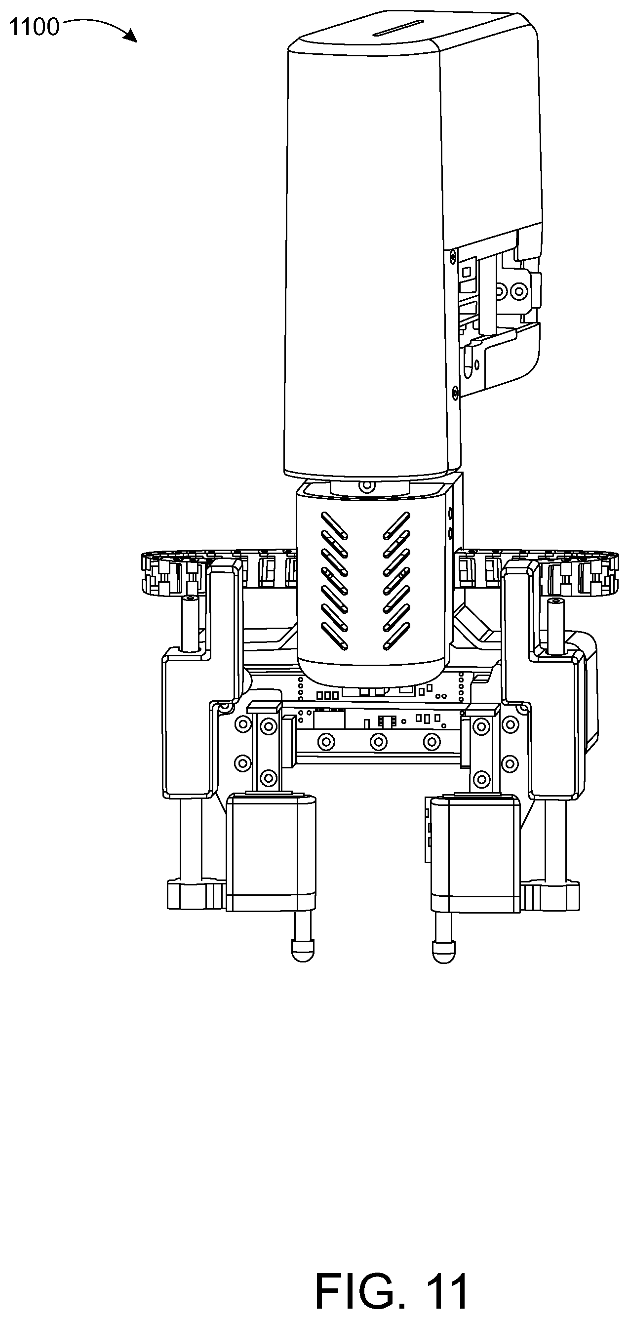 Patent US12617079 Figure 11 – Robotics system for verification and validation of smart connected HMI devices and method thereof