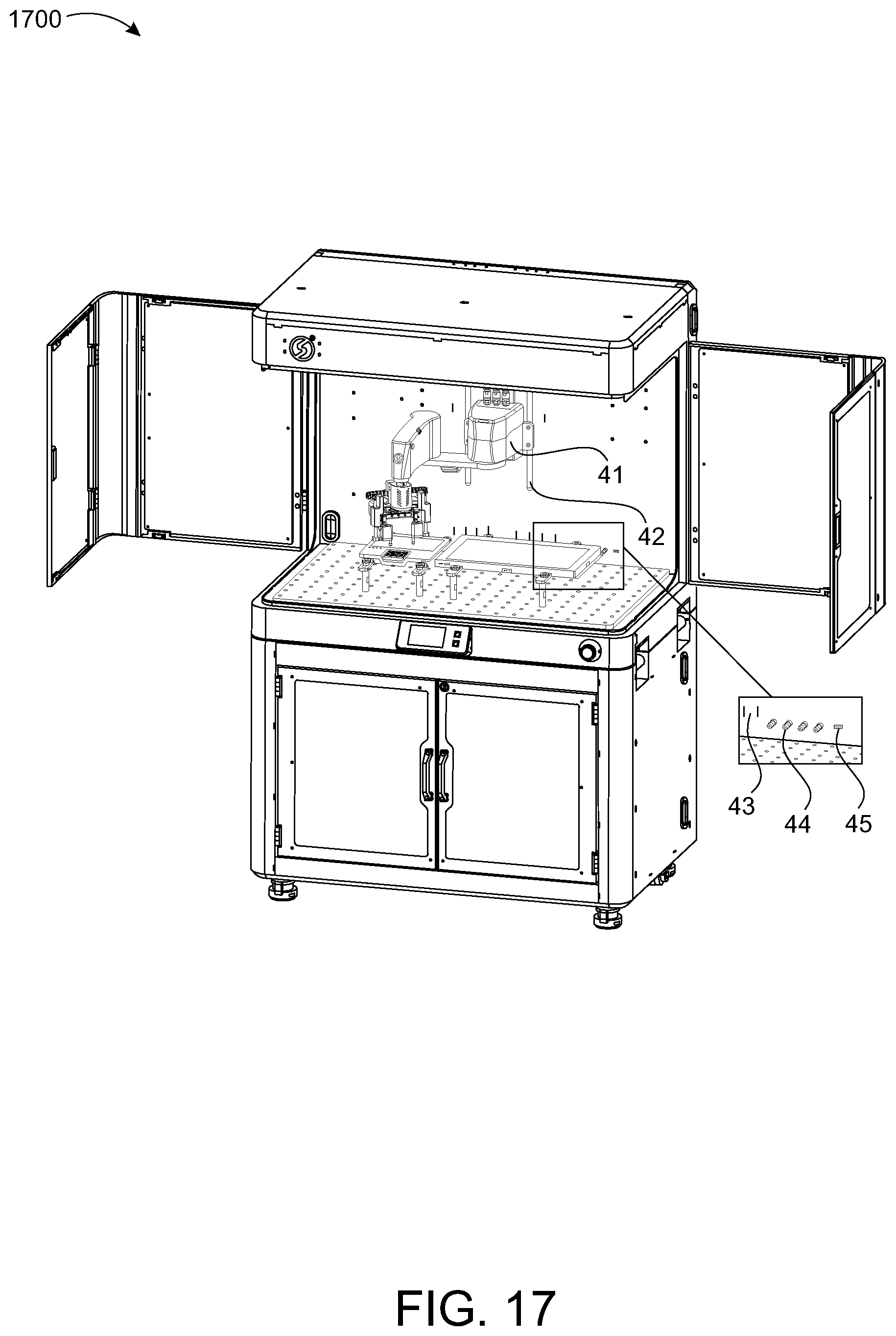 Patent US12617079 Figure 17 – Robotics system for verification and validation of smart connected HMI devices and method thereof