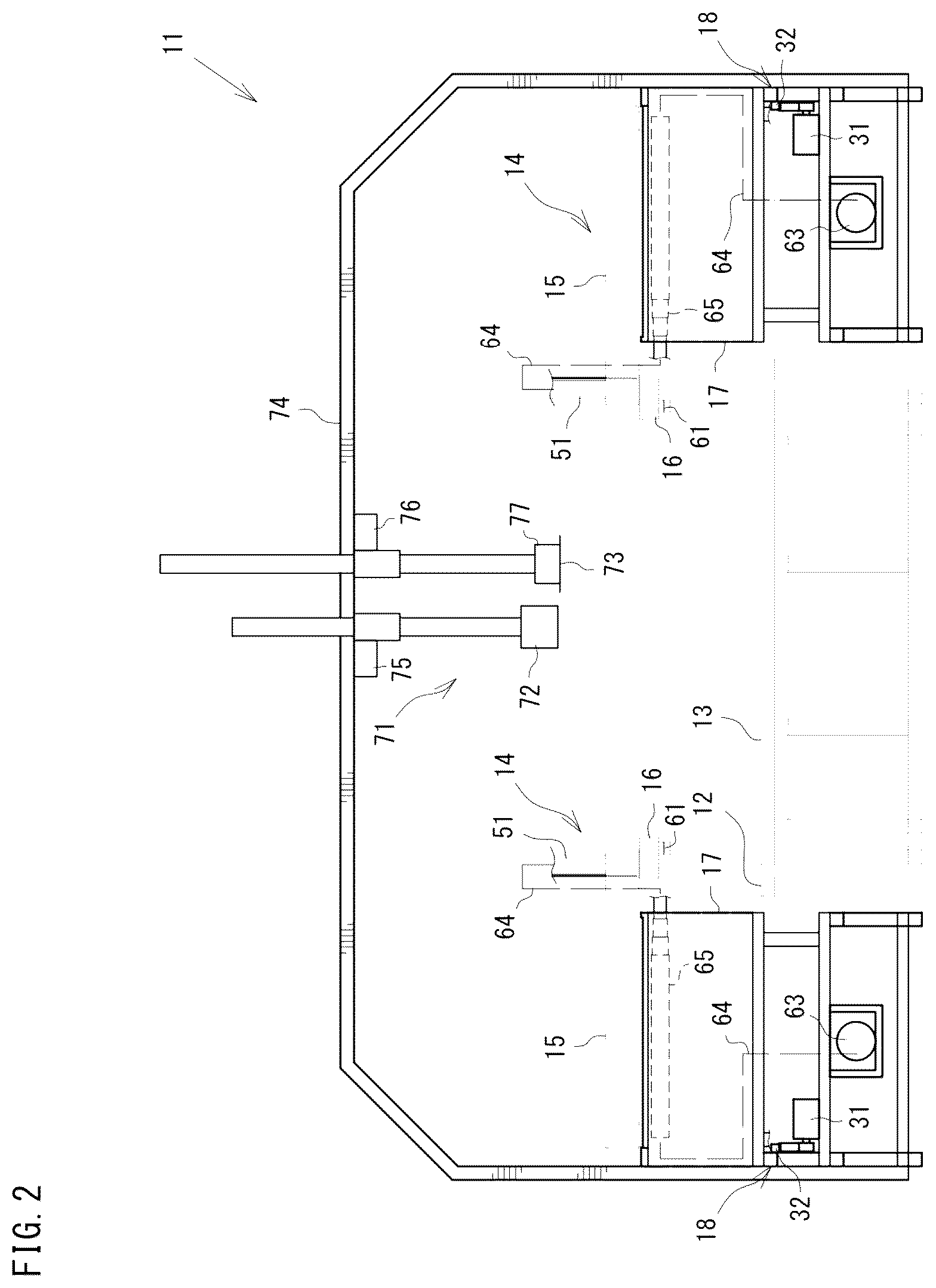 Patent US12617087 Figure 2 – Transfer apparatus