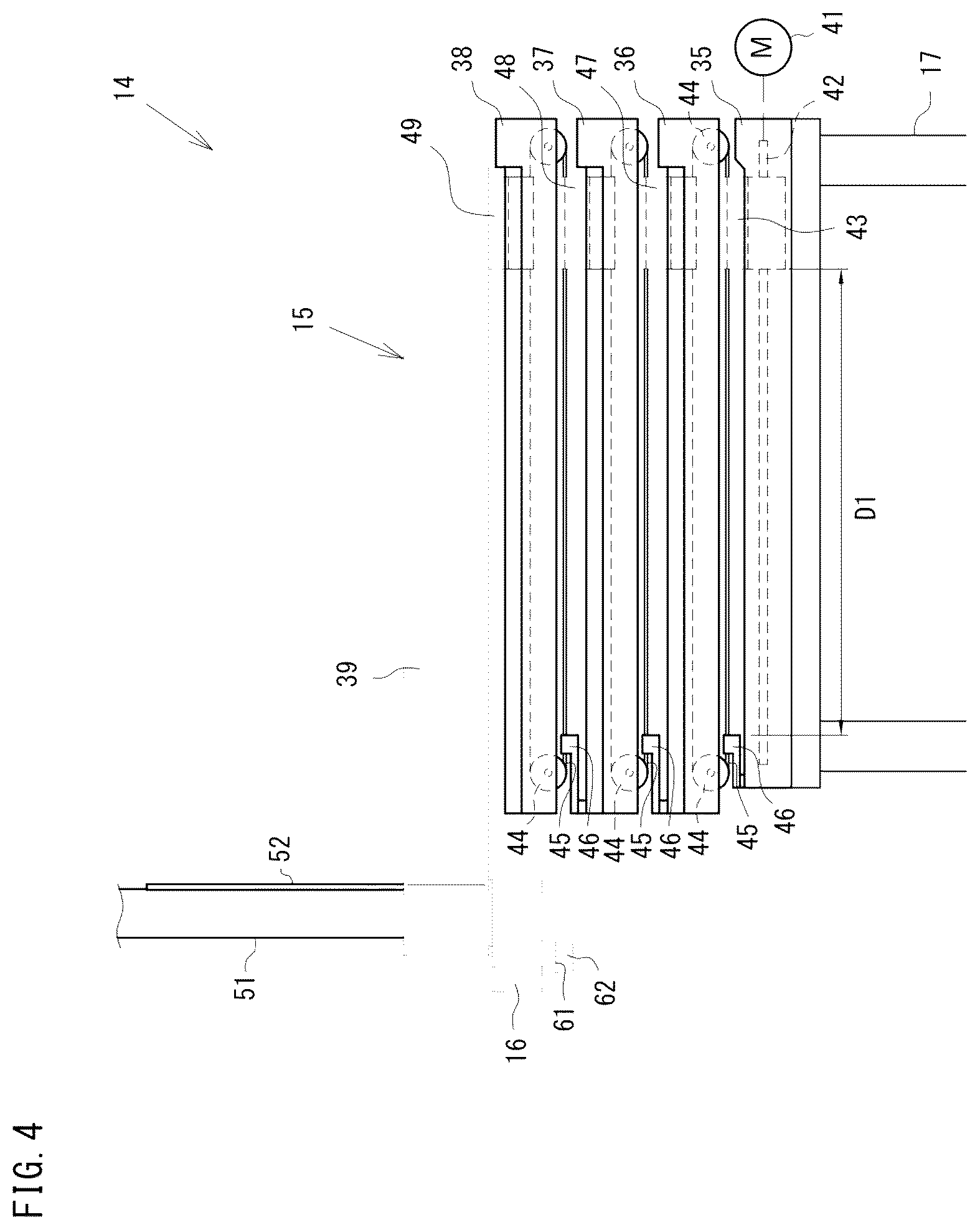 Patent US12617087 Figure 4 – Transfer apparatus
