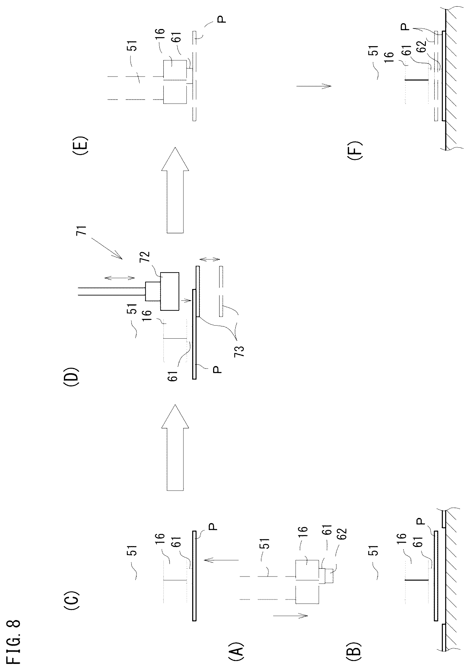 Patent US12617087 Figure 8 – Transfer apparatus