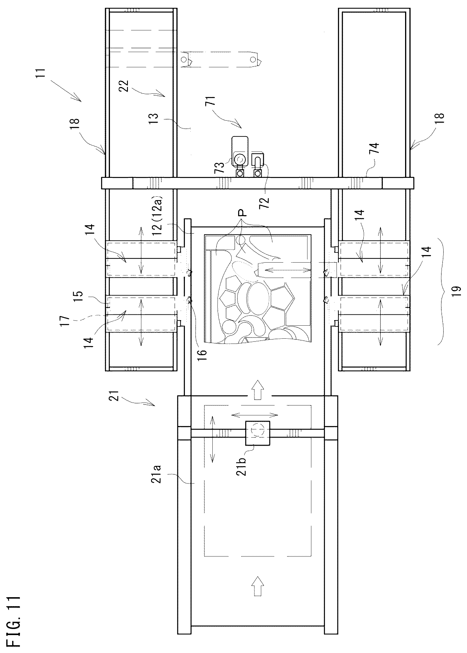 Patent US12617087 Figure 11 – Transfer apparatus