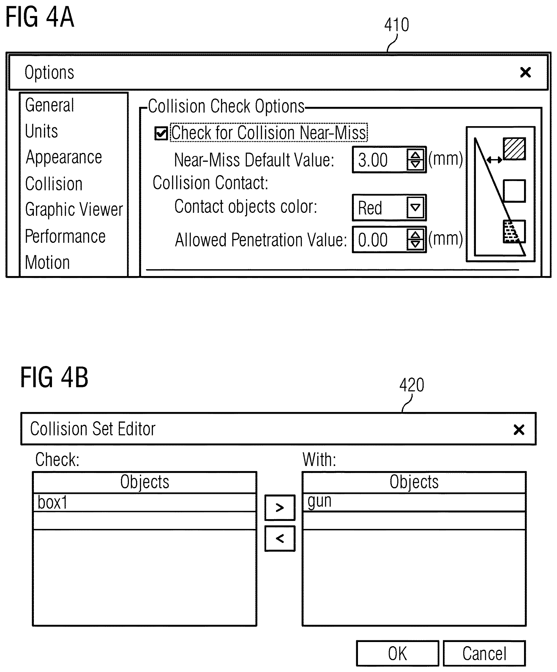 Patent US12617092 Figure 4 – Method and a system for detecting possible collisions of objects in an industrial manufacturing environment