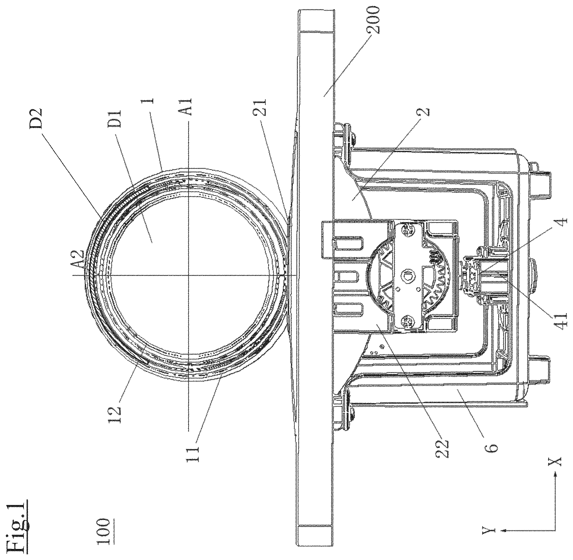Patent US12617099 — In-vehicle robot — Figure 1