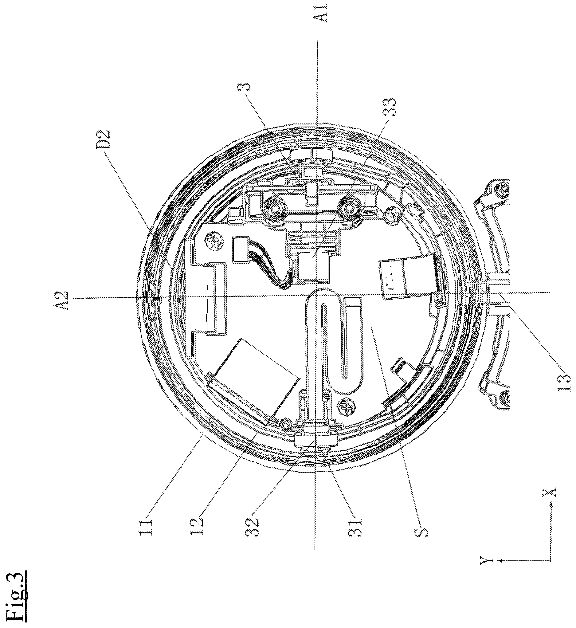 Patent US12617099 Figure 3 – In-vehicle robot
