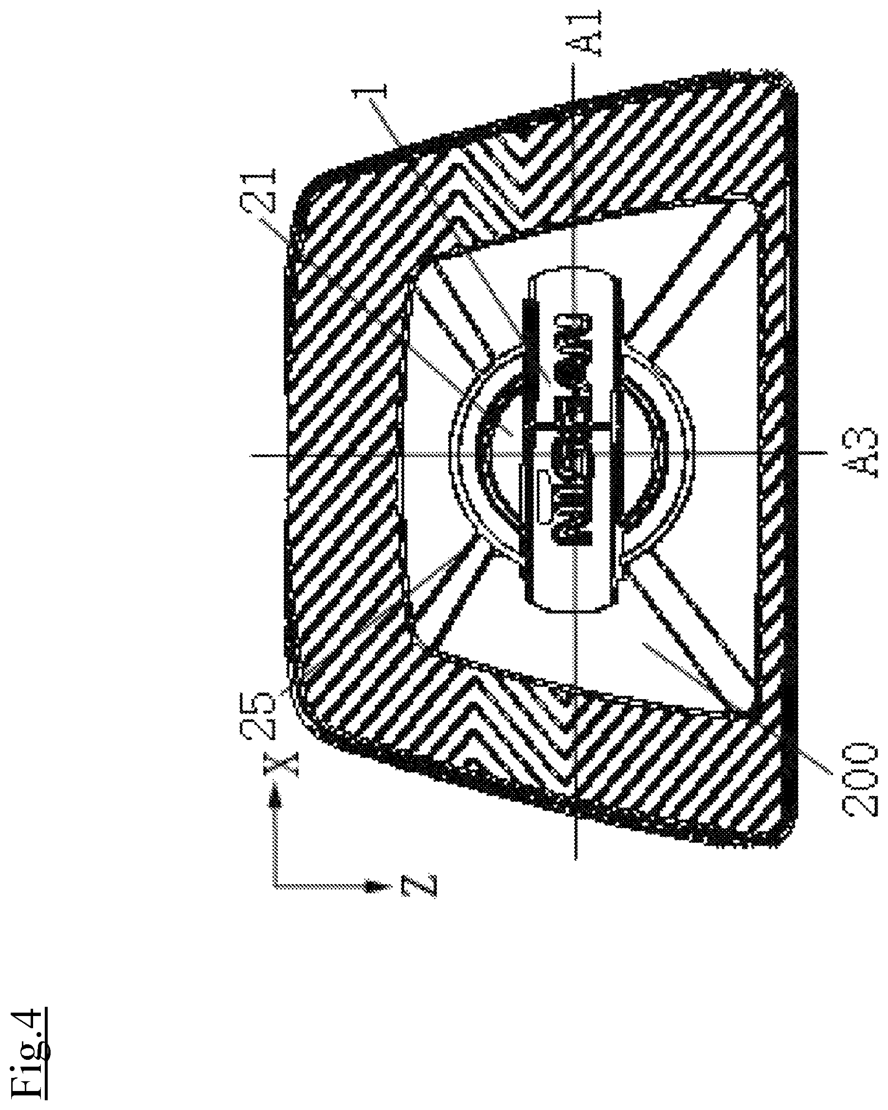 Patent US12617099 Figure 4 – In-vehicle robot