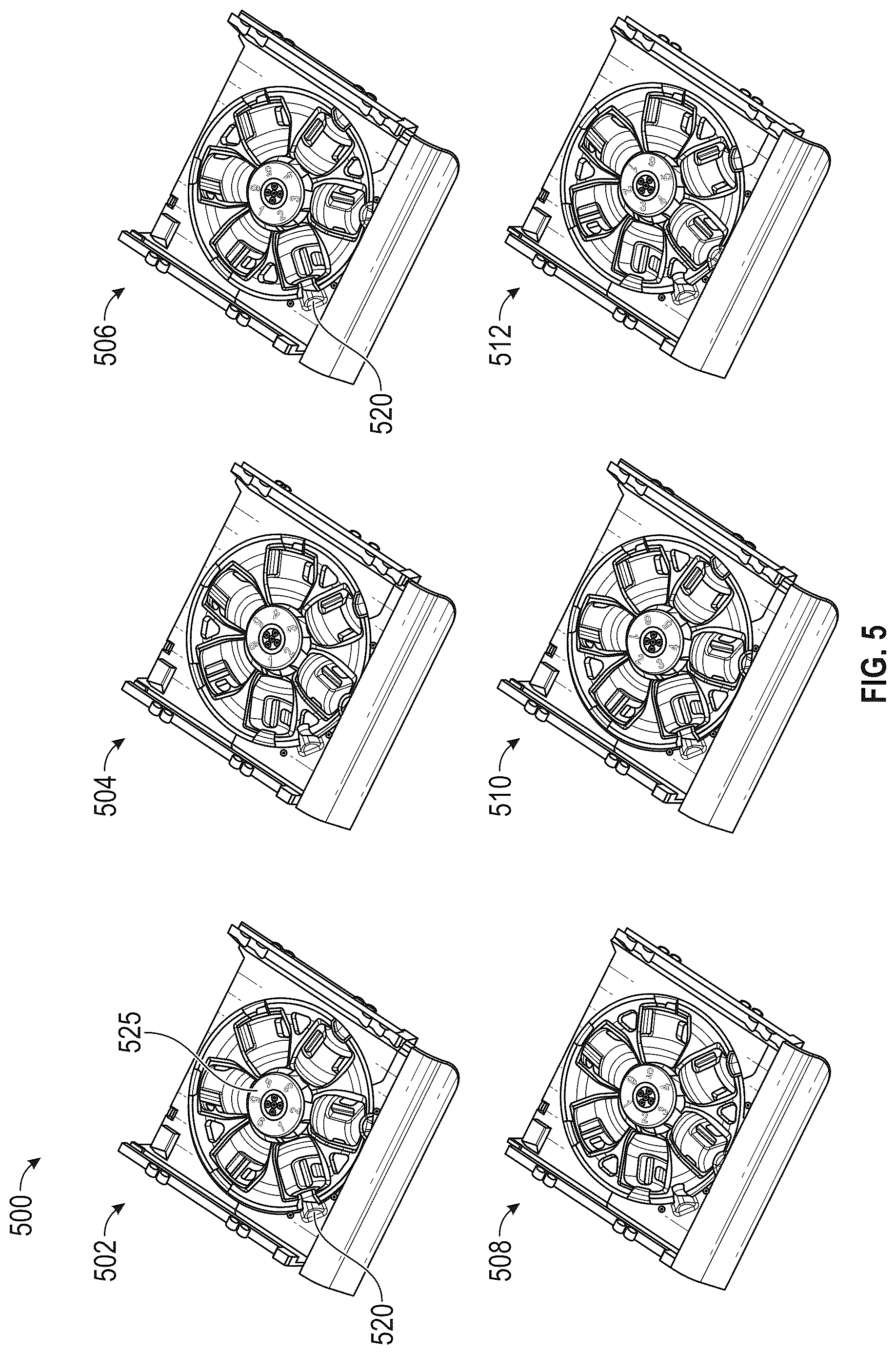 Patent US12617100 Figure 5 – Countertop cooking robot