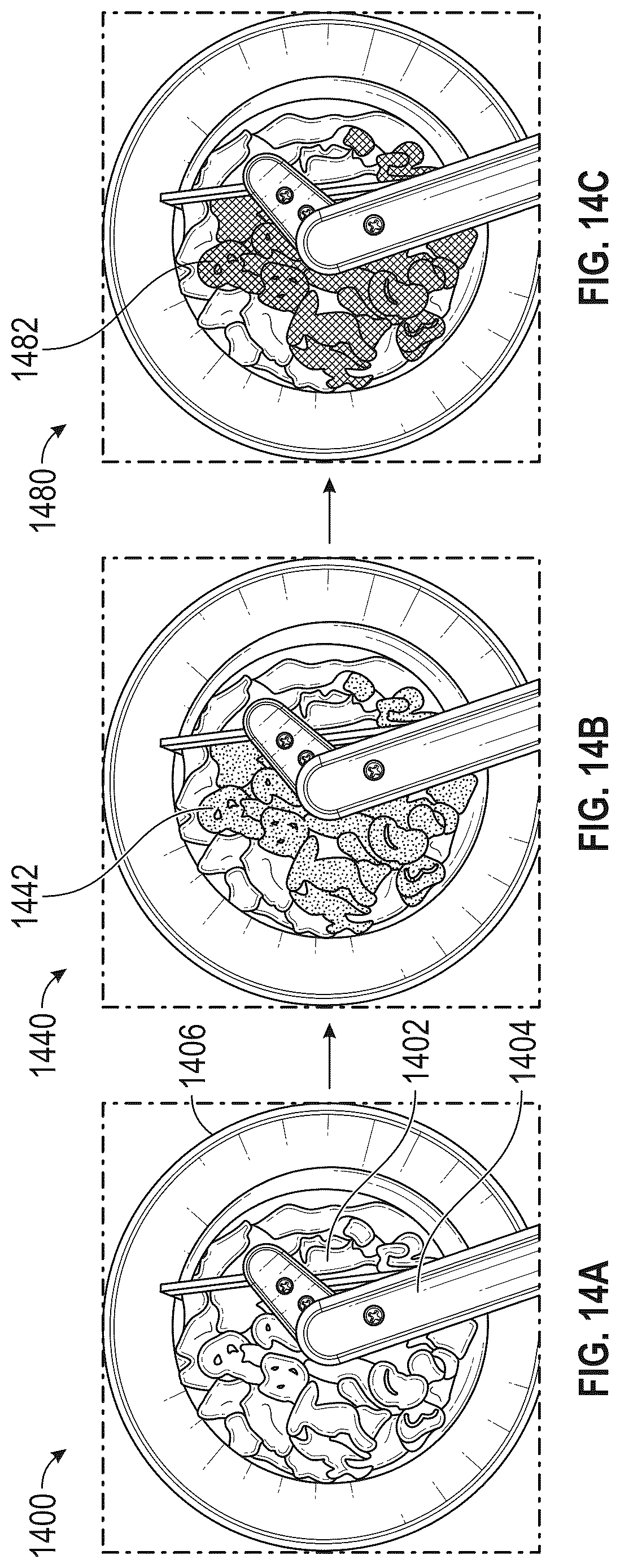 Patent US12617100 Figure 15 – Countertop cooking robot