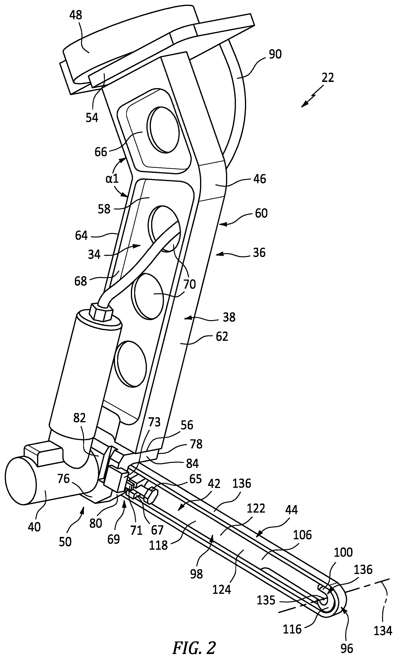 Patent US12617102 Figure 2 – Robotic polishing system and method for using same
