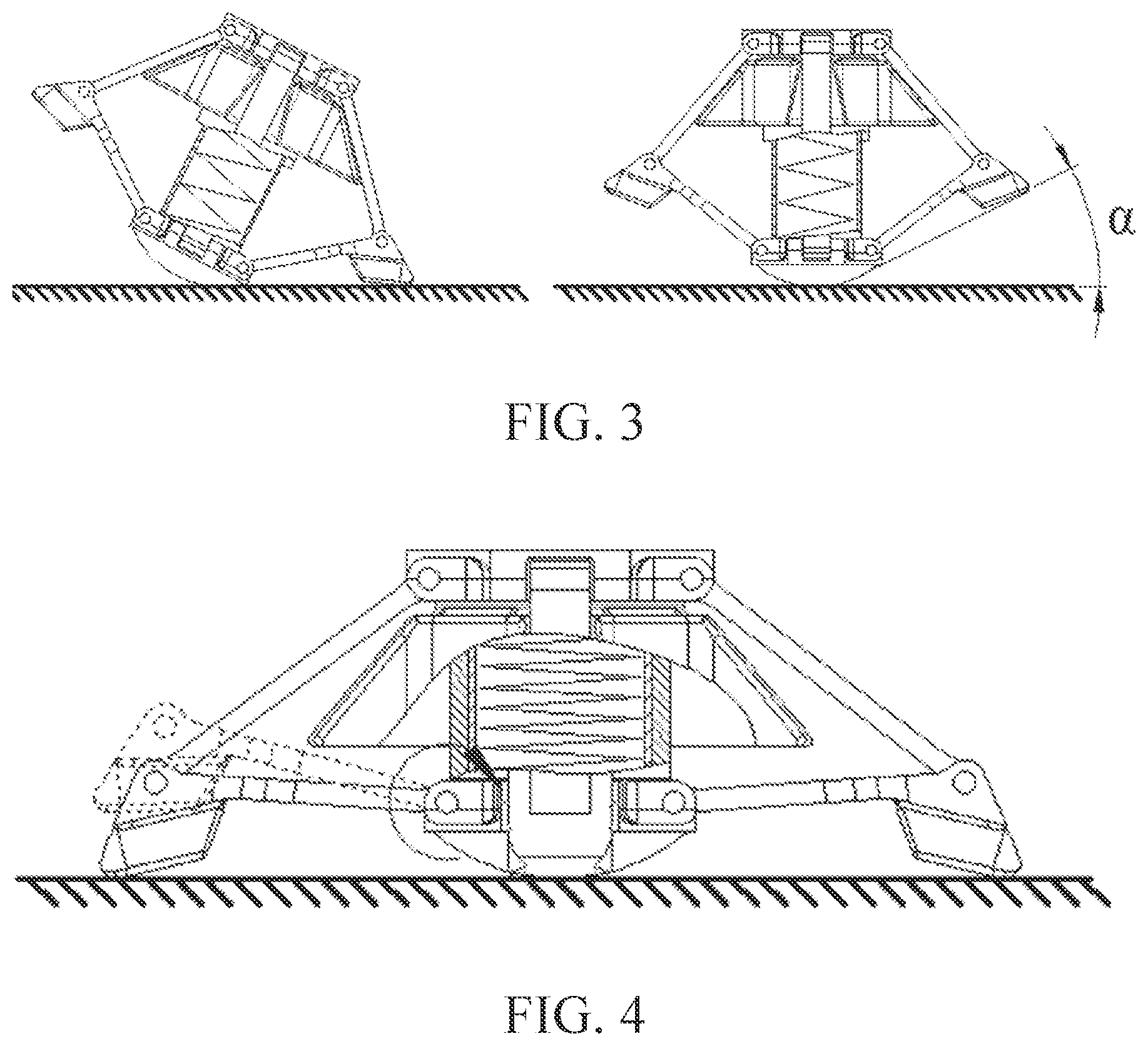 Patent US12617104 Figure 2 – Self-adaptive mechanical foot for legged robot and working method thereof