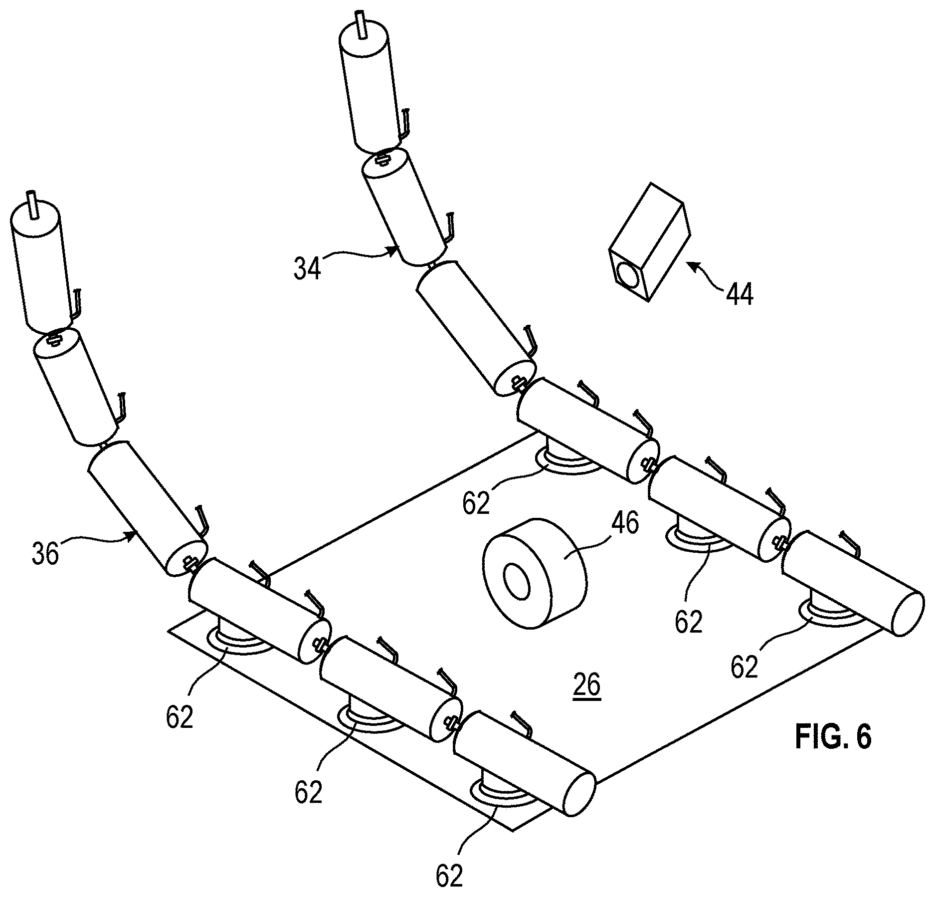 Patent US12617105 Figure 5 – Robotic end effector system and method with lockable compliance