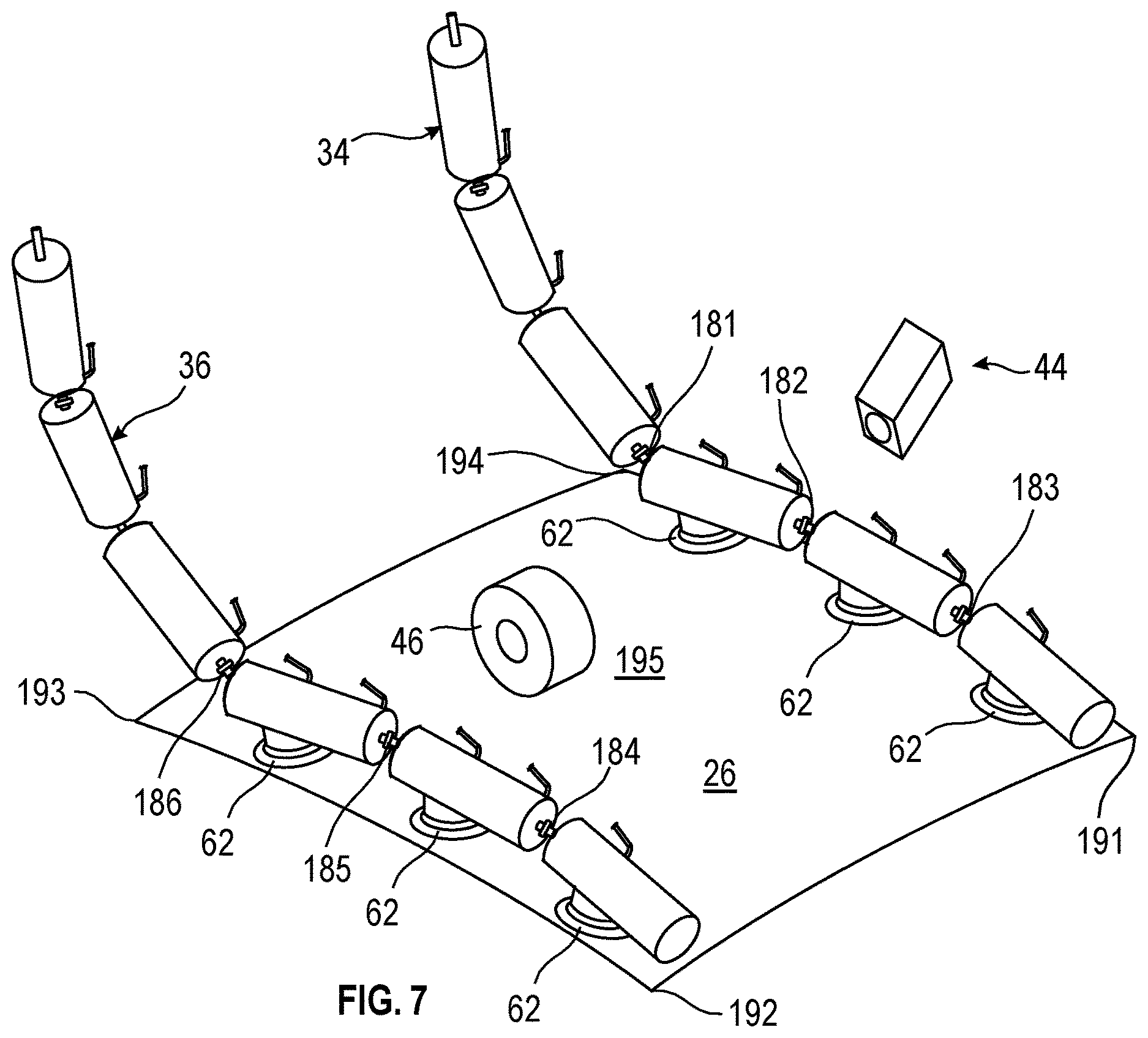 Patent US12617105 Figure 6 – Robotic end effector system and method with lockable compliance