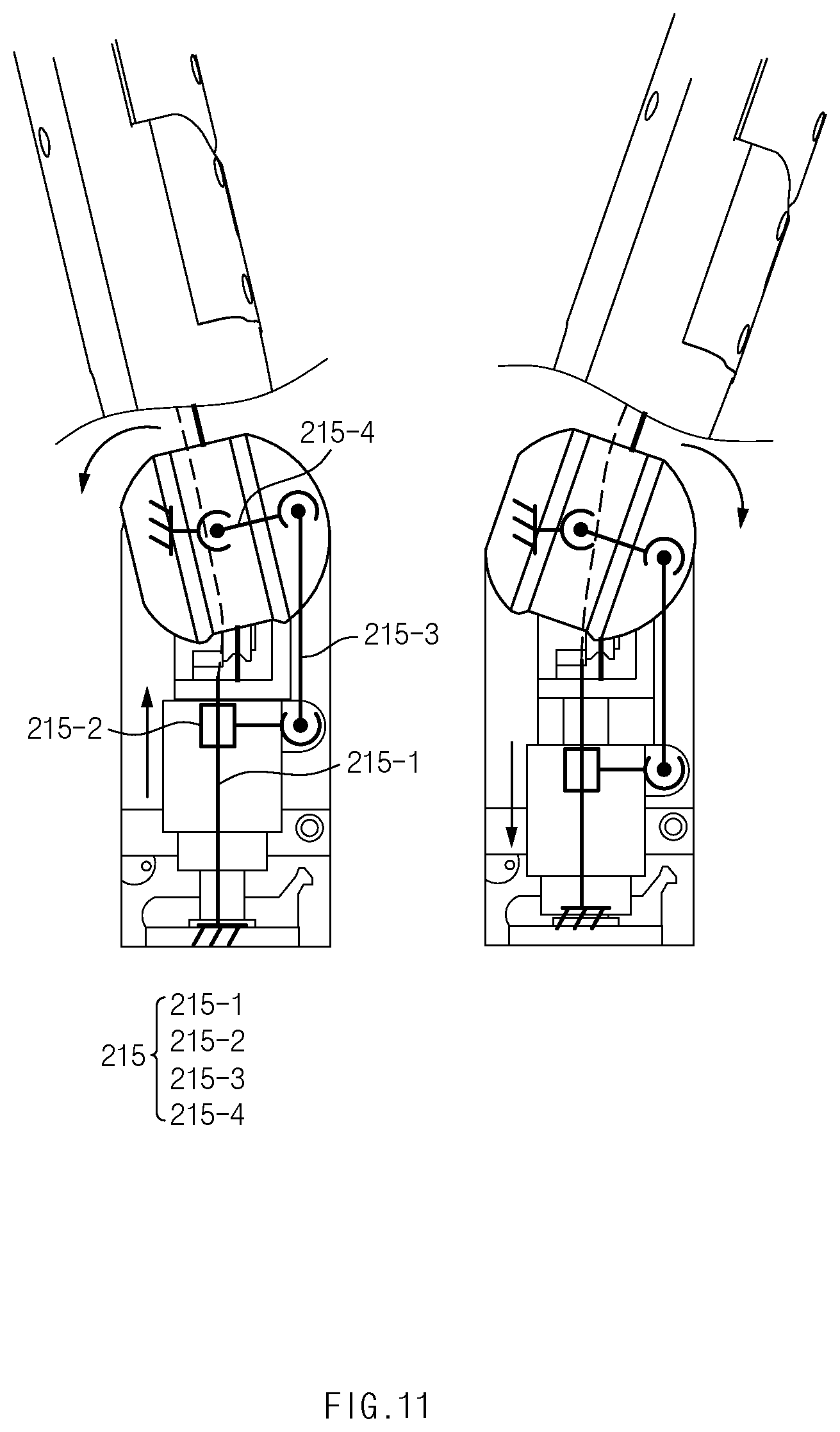 Patent US12617106 Figure 11 – Robot hand module