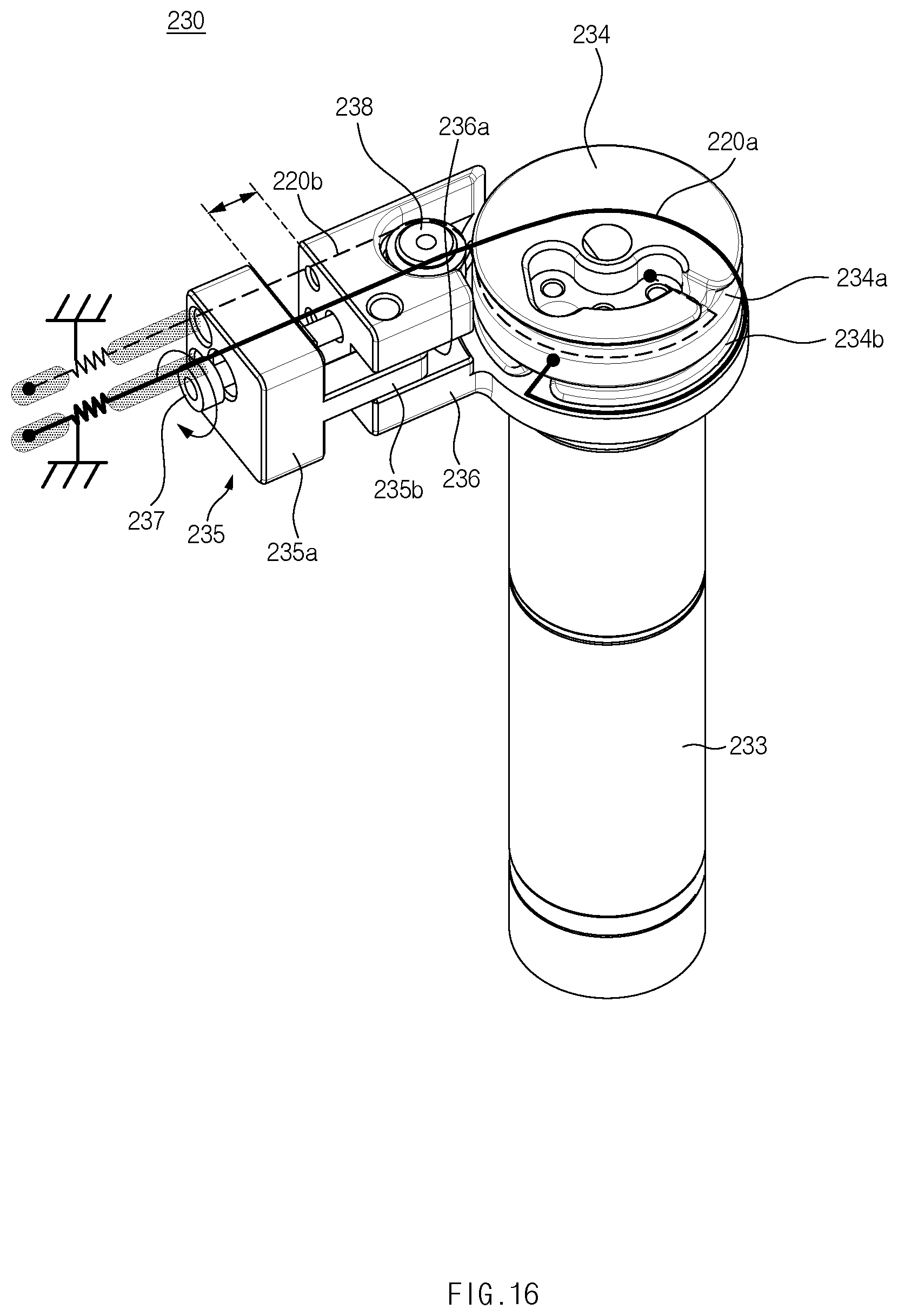 Patent US12617106 Figure 16 – Robot hand module
