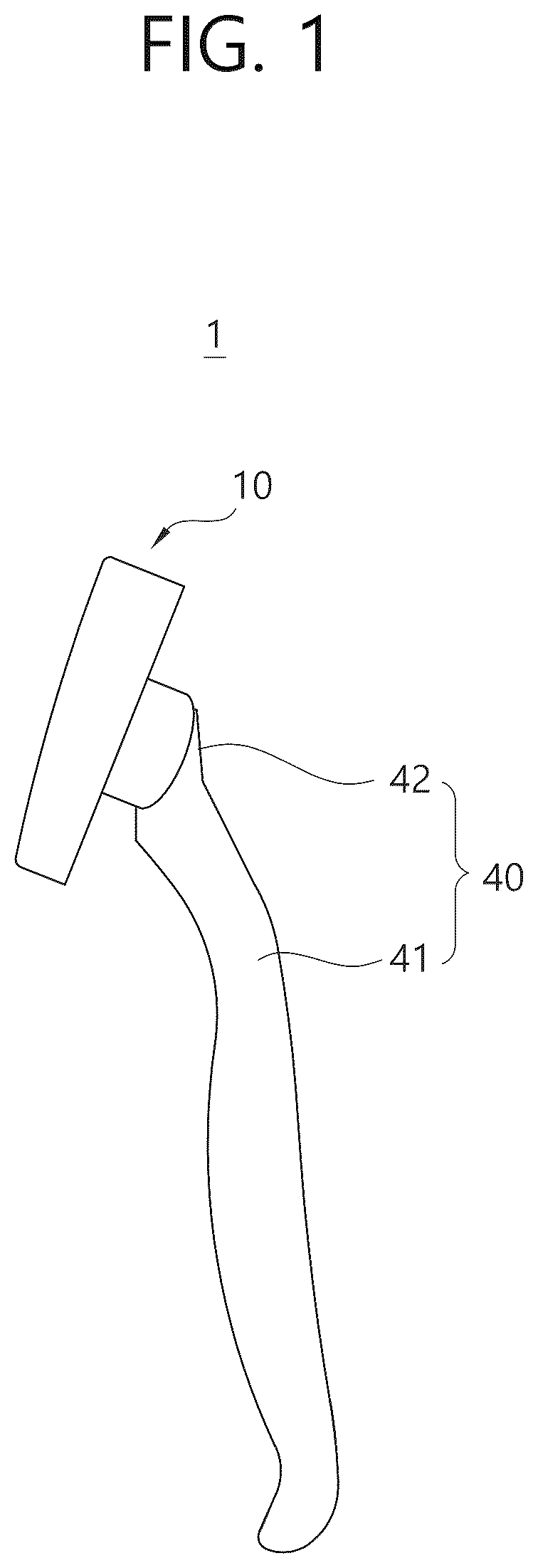 Patent US12617109 Figure 1 – Razor cartridge