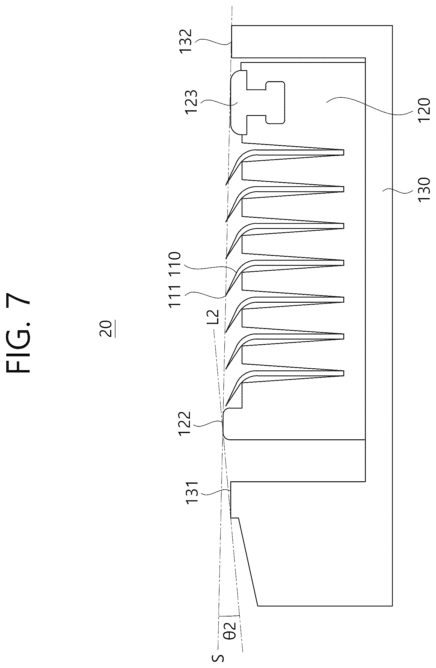 Patent US12617109 Figure 7 – Razor cartridge