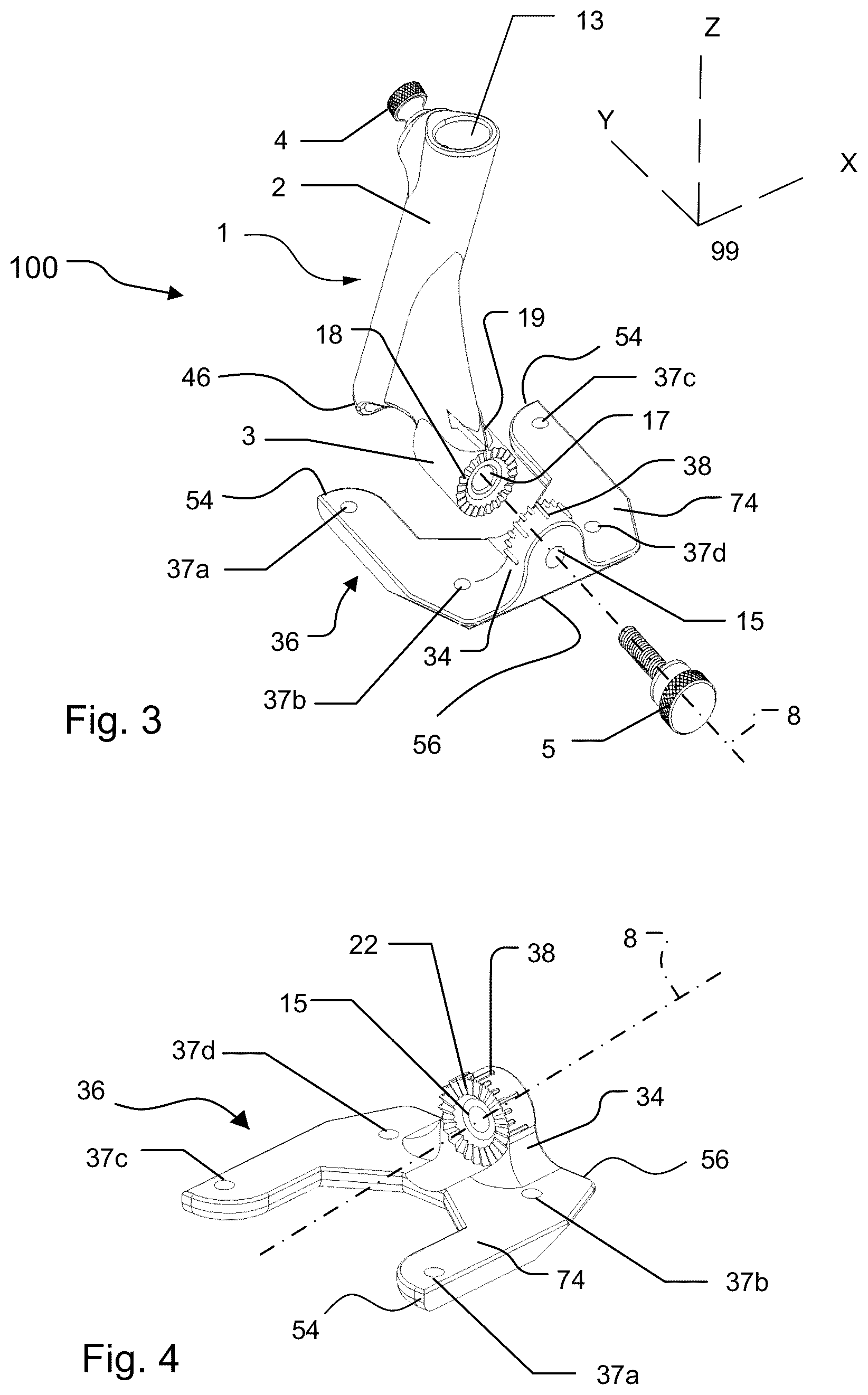 Patent US12617112 Figure 3 – Handheld cutting device and system for cutting sheet goods