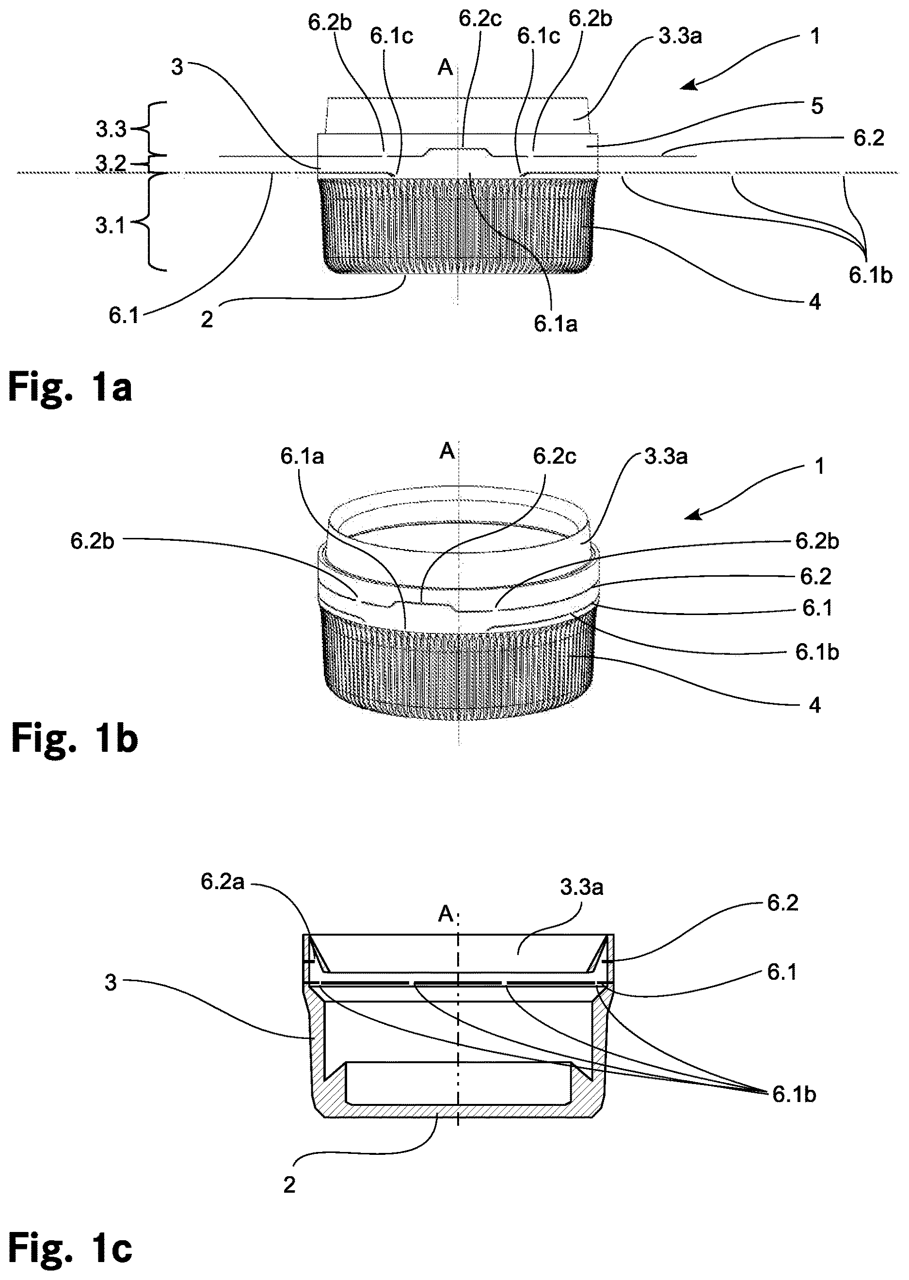 Patent US12617114 Figure 1 – Apparatus and method for producing a locking ring on a closure cap for a container