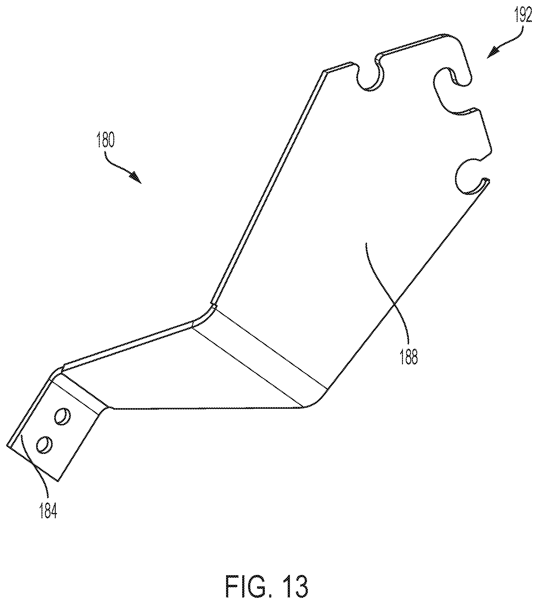 Patent US12617116 Figure 13 – Table saw including storage mount for blade guard assembly