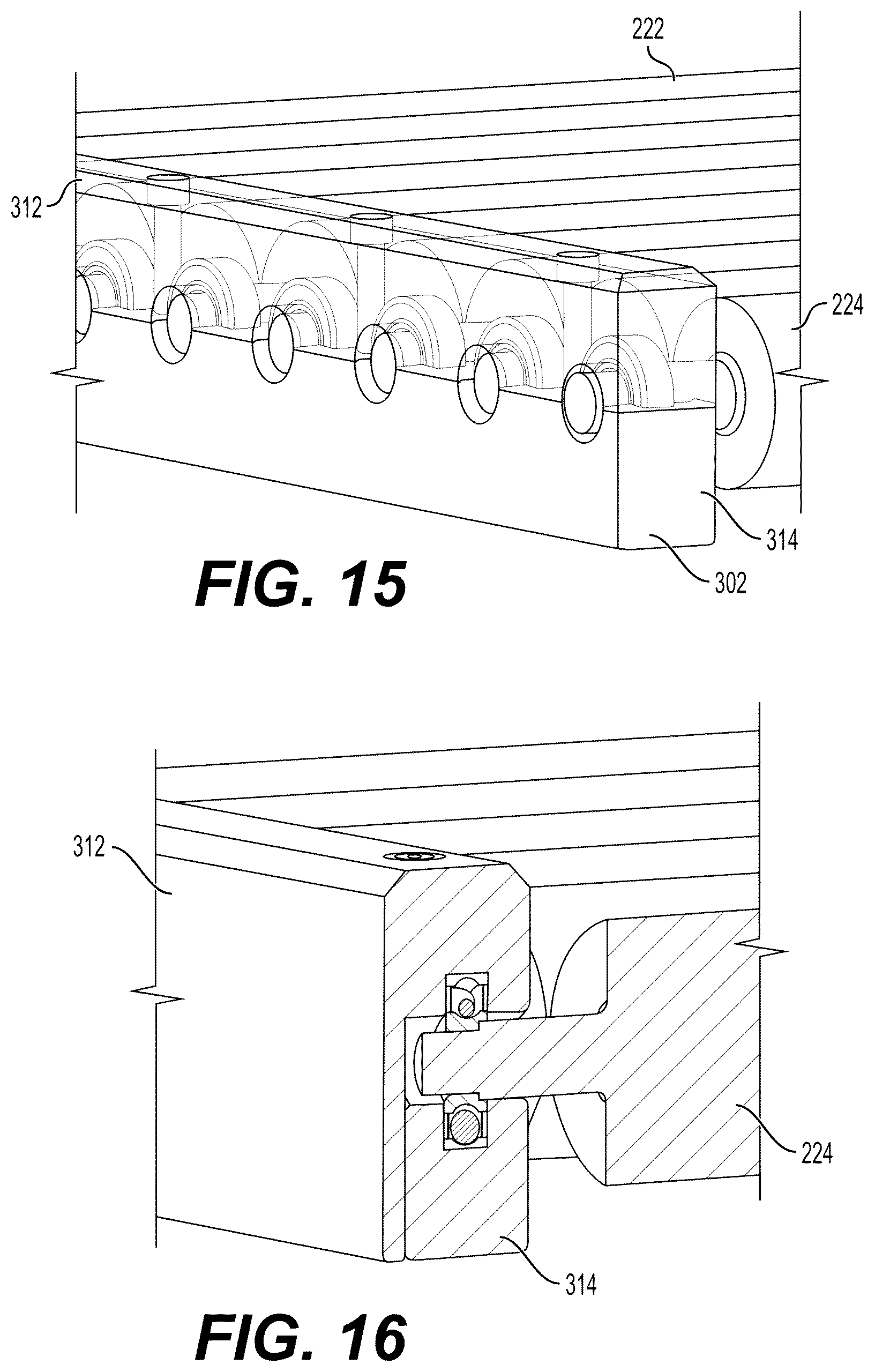 Patent US12617123 Figure 9 – Slurry roller conveyor for gypsum board manufacture