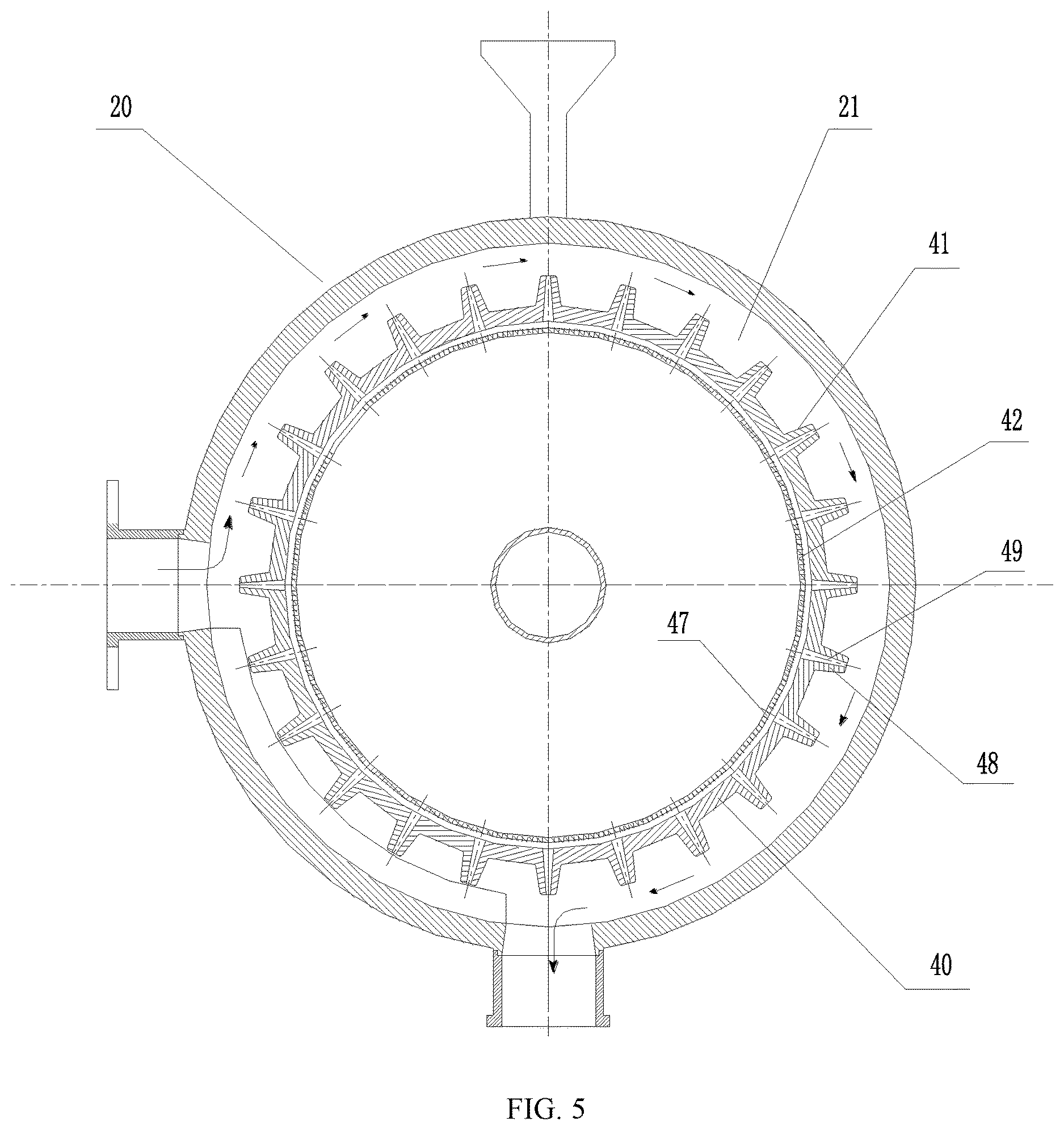 Patent US12617124 Figure 5 – Homogenizing method and device for mixing cow dung granules into clay bricks