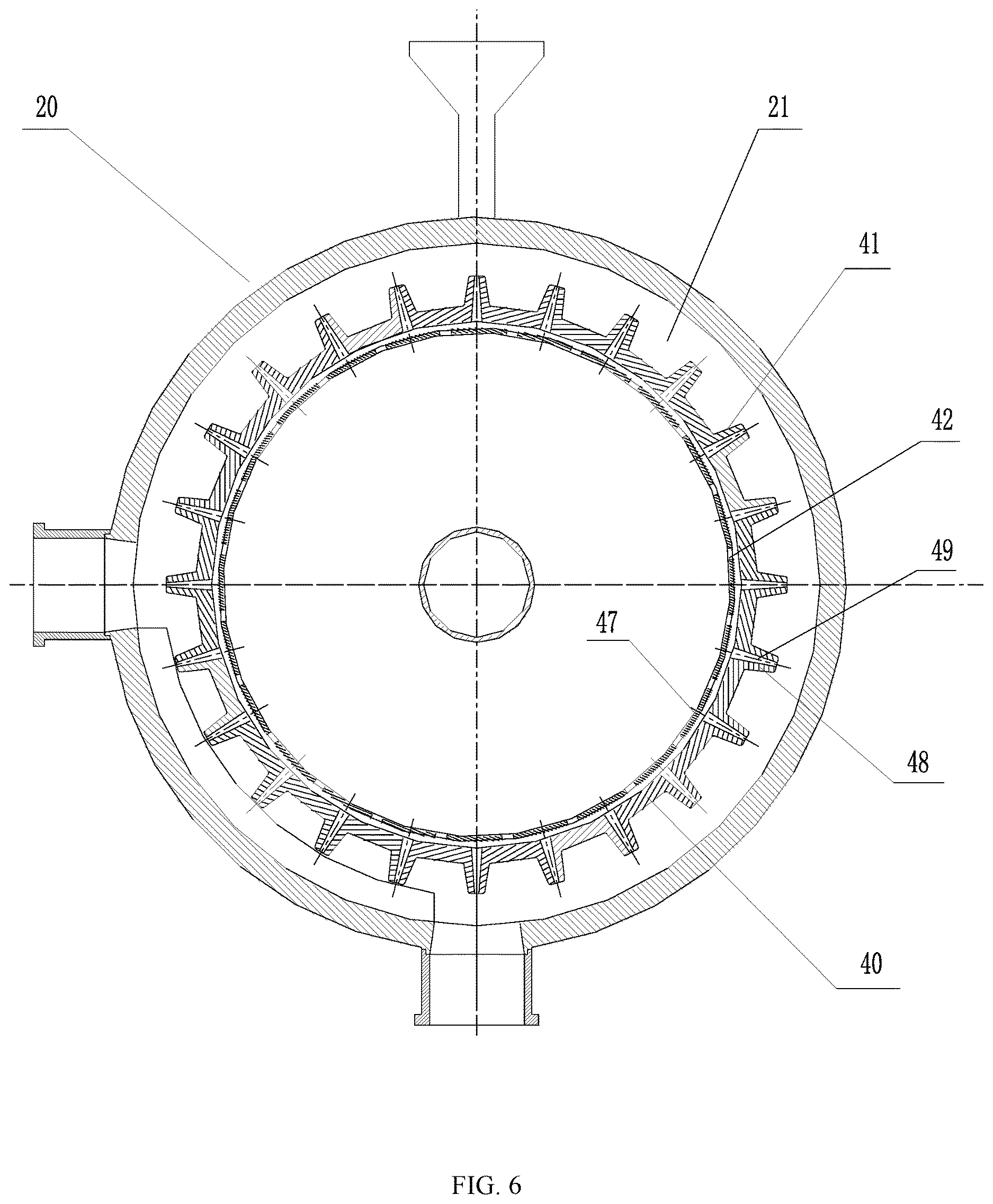 Patent US12617124 Figure 6 – Homogenizing method and device for mixing cow dung granules into clay bricks