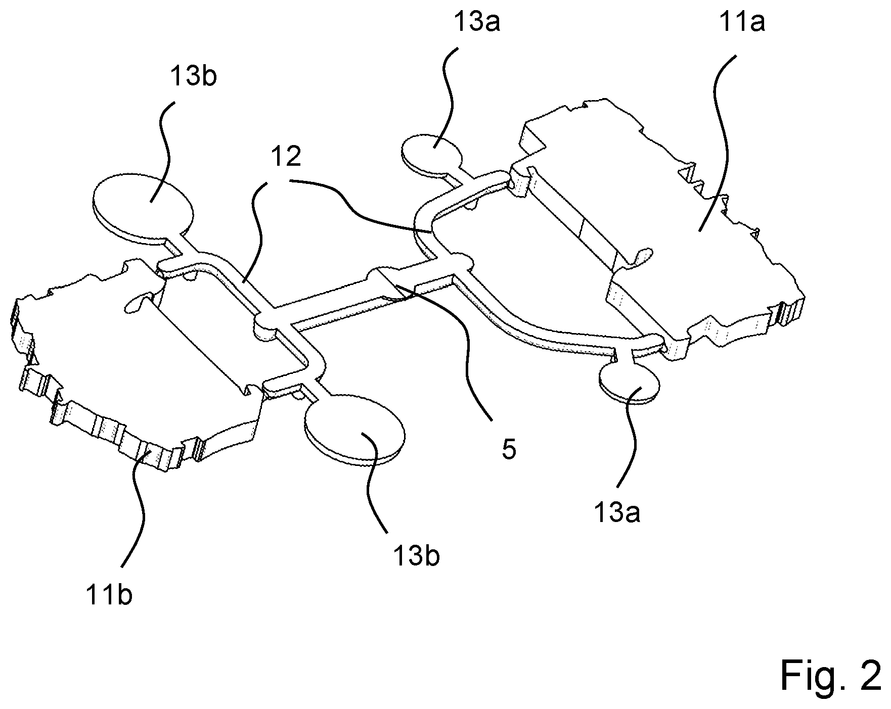 Patent US12617133 Figure 2 – Injection mold and method for manufacturing injection-molded parts