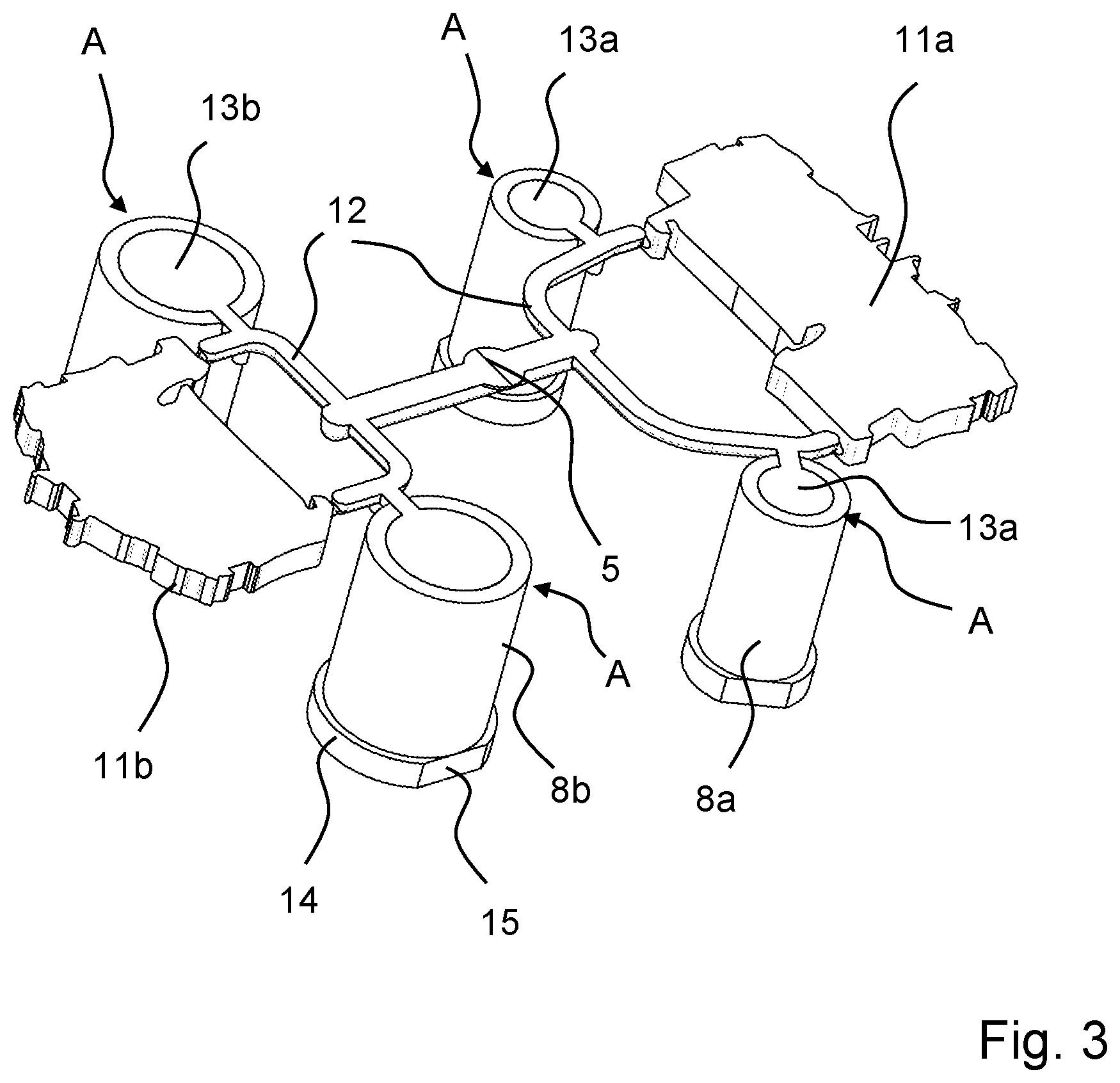 Patent US12617133 Figure 3 – Injection mold and method for manufacturing injection-molded parts