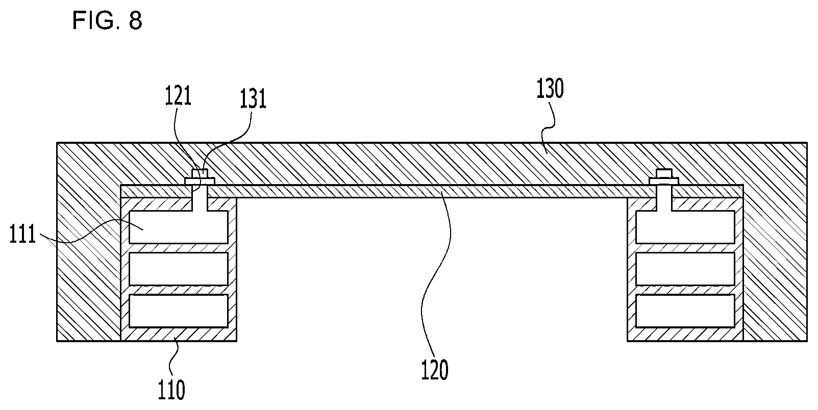 Patent US12617134 Figure 7 – Cooling plate injection bonding method for electric vehicle battery case frame