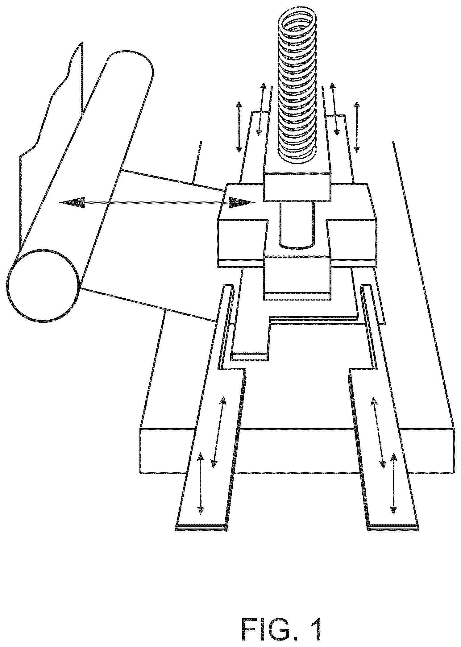 Patent US12617144 Figure 1 – Pin designs for high COF polymer membranes or separator membranes, membrane or separator tension measuring, and related methods