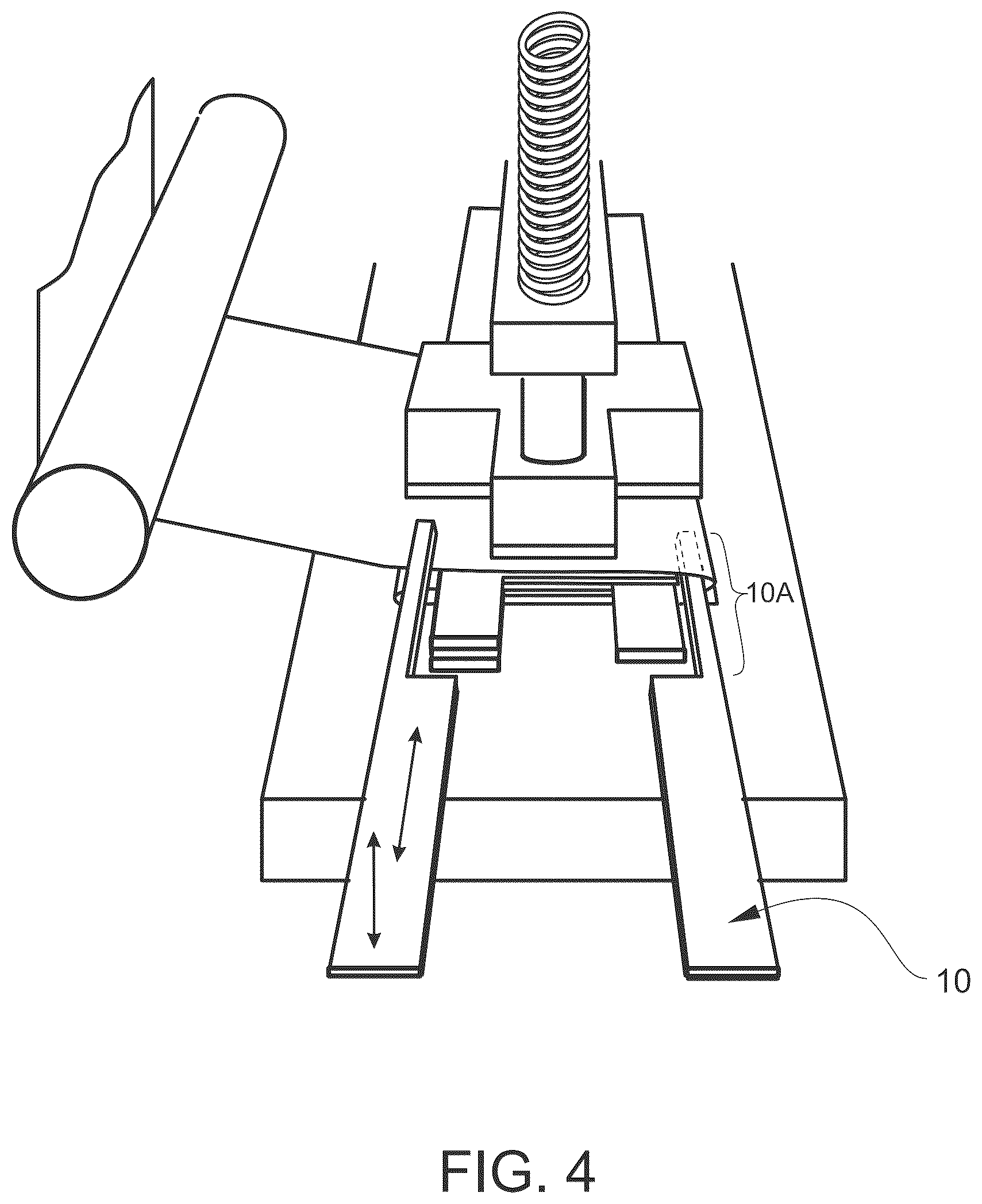 Patent US12617144 Figure 4 – Pin designs for high COF polymer membranes or separator membranes, membrane or separator tension measuring, and related methods