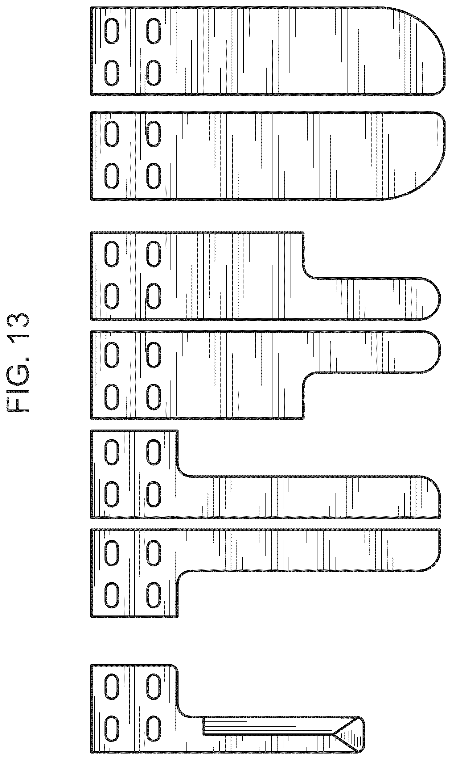 Patent US12617144 Figure 13 – Pin designs for high COF polymer membranes or separator membranes, membrane or separator tension measuring, and related methods
