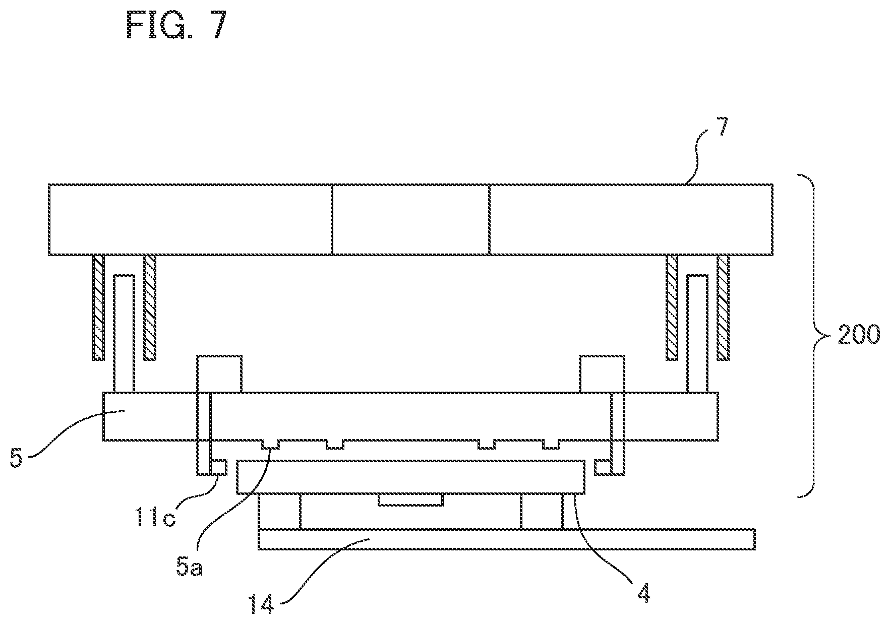 Patent US12617145 Figure 7 – Imprint device, imprint method, and method for manufacturing article