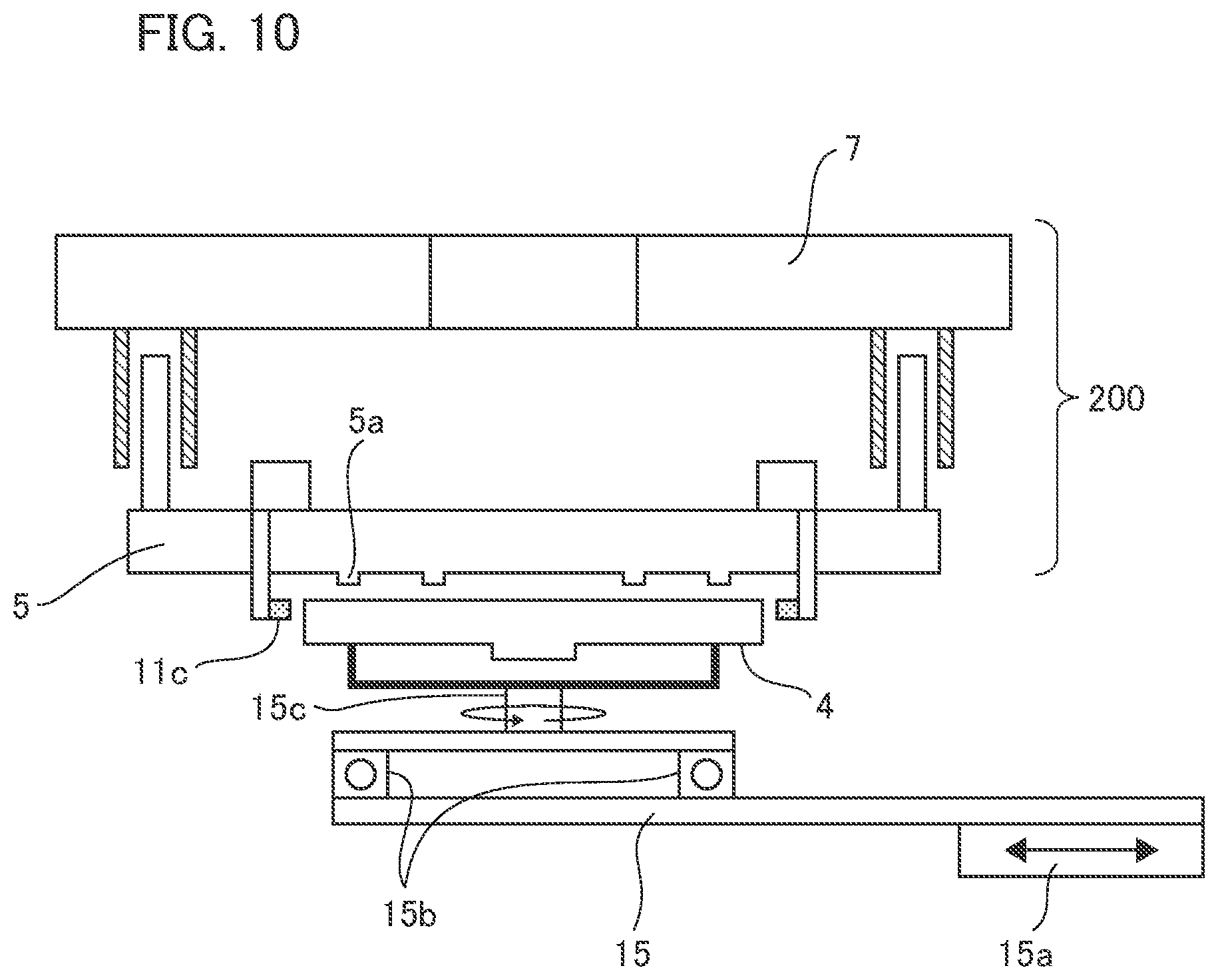 Patent US12617145 Figure 10 – Imprint device, imprint method, and method for manufacturing article