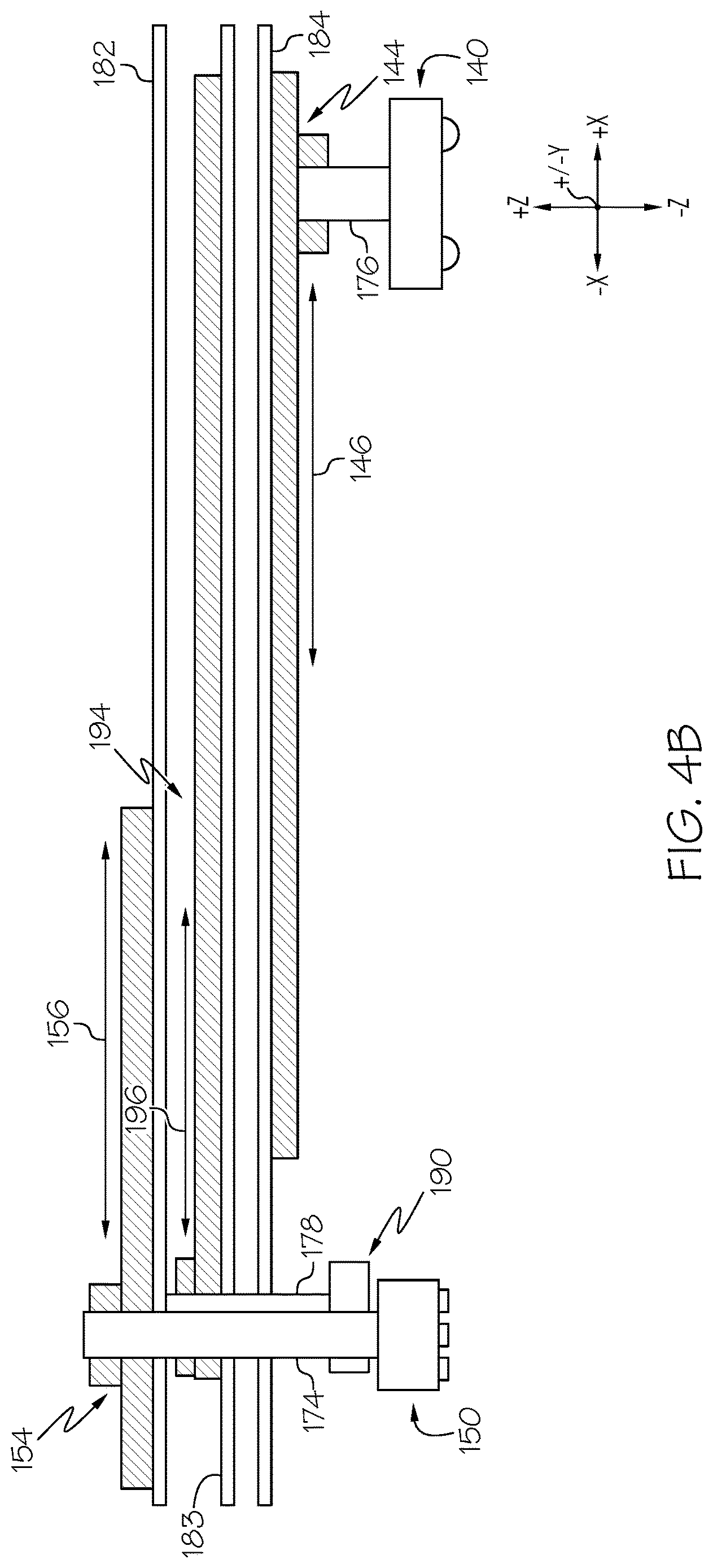 Patent US12617148 Figure 5 – Actuator assemblies for additive manufacturing apparatuses and methods for using the same