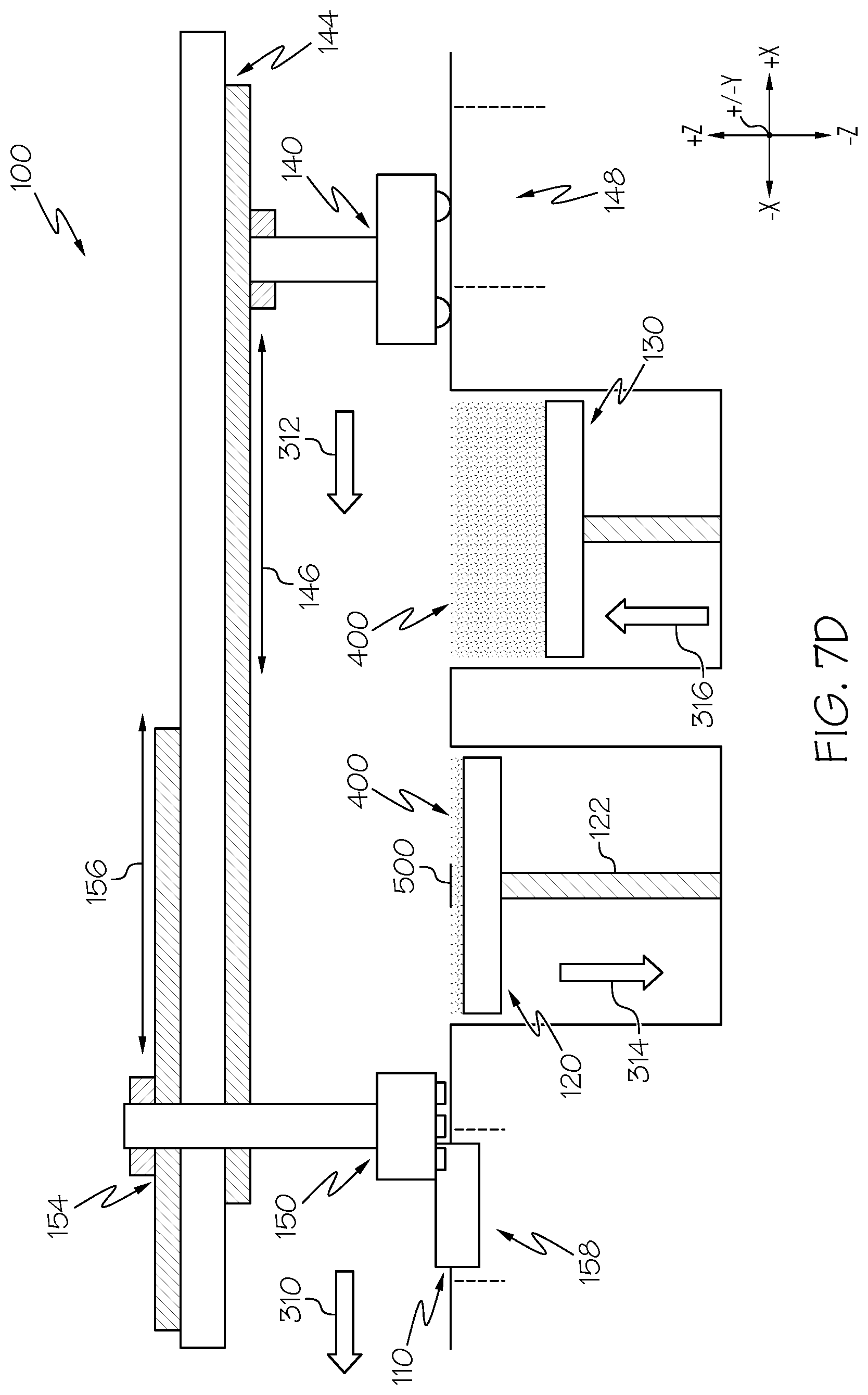 Patent US12617148 Figure 11 – Actuator assemblies for additive manufacturing apparatuses and methods for using the same