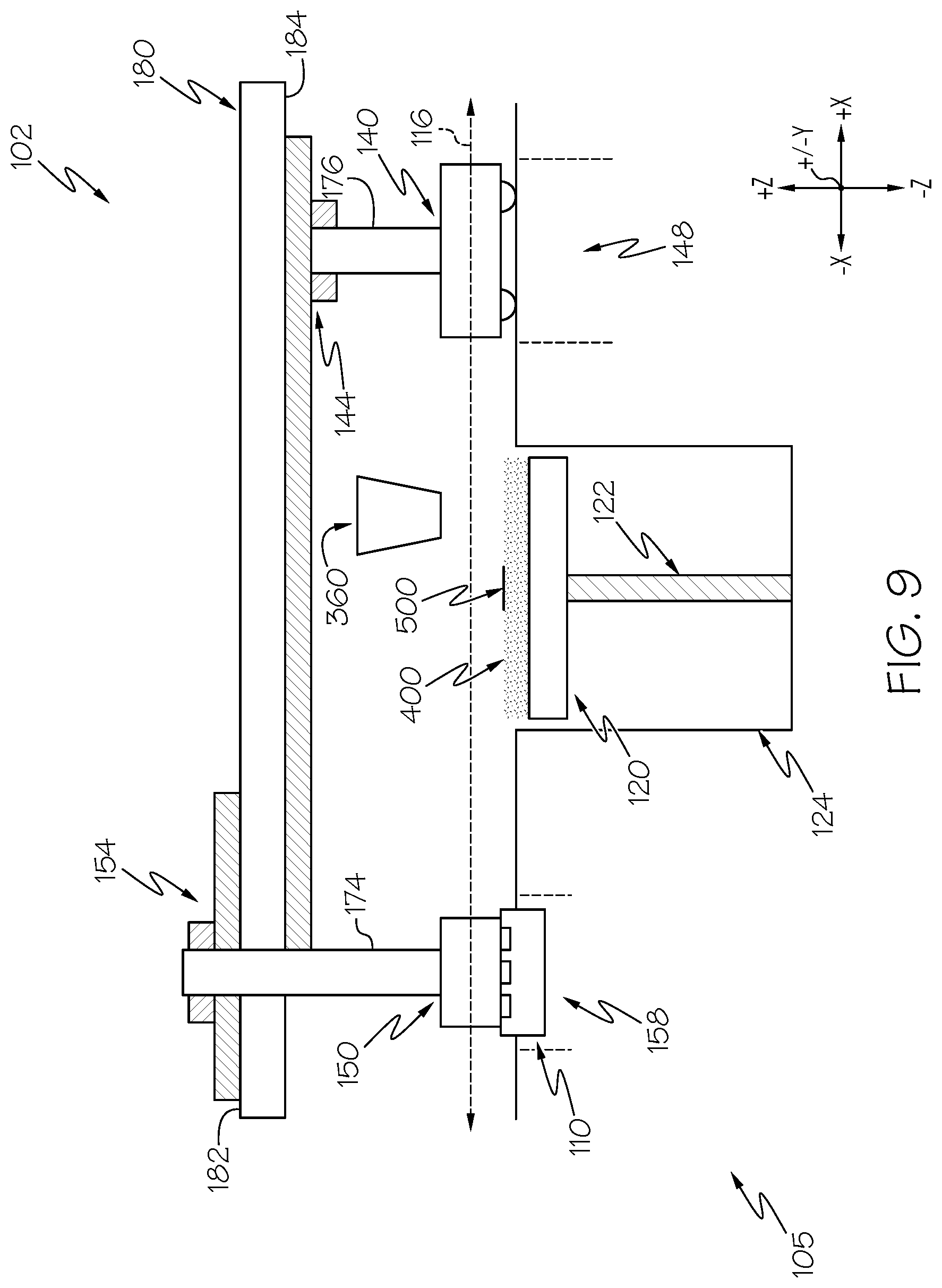 Patent US12617148 Figure 15 – Actuator assemblies for additive manufacturing apparatuses and methods for using the same