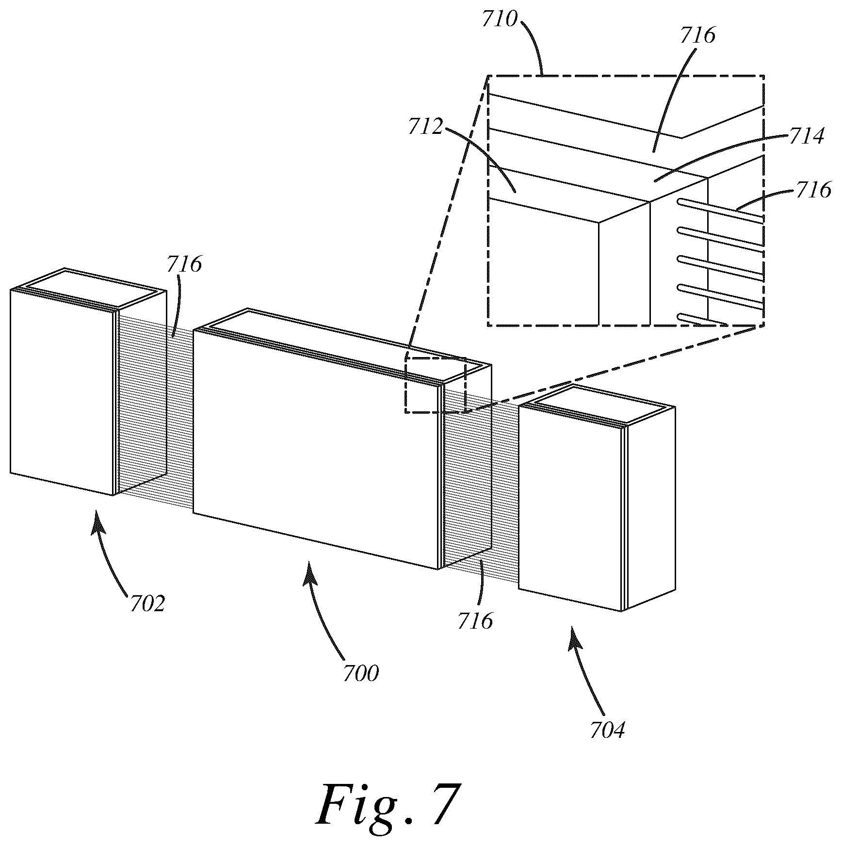Patent US12617159 Figure 7 – Wire anchoring for co-extruded printing