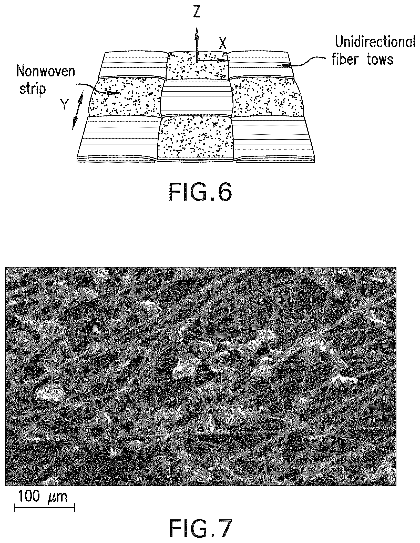 Patent US12617161 Figure 5 – Hybrid veil as interlayer in composite materials