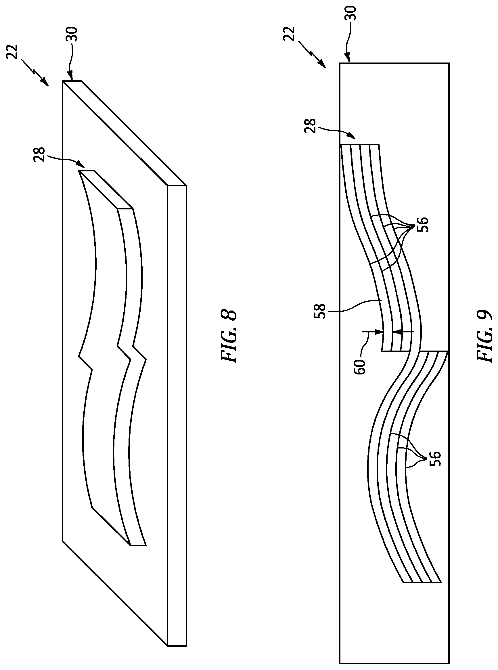 Patent US12617162 Figure 6 – Forming thermoplastic structure stamping blank using automated fiber placement device