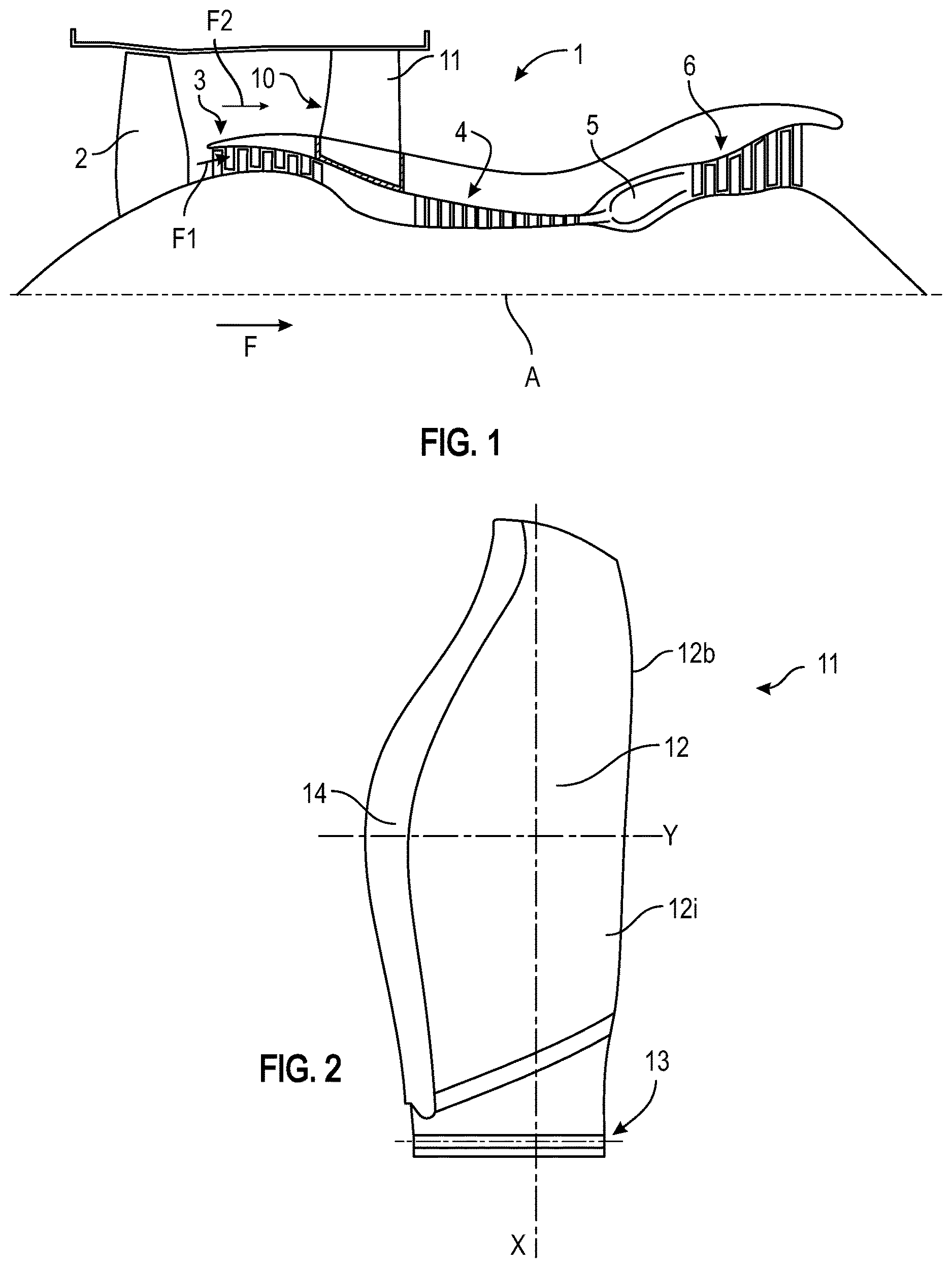 Patent US12617170 Figure 1 – Method for manufacturing a blade for an aircraft turbine engine