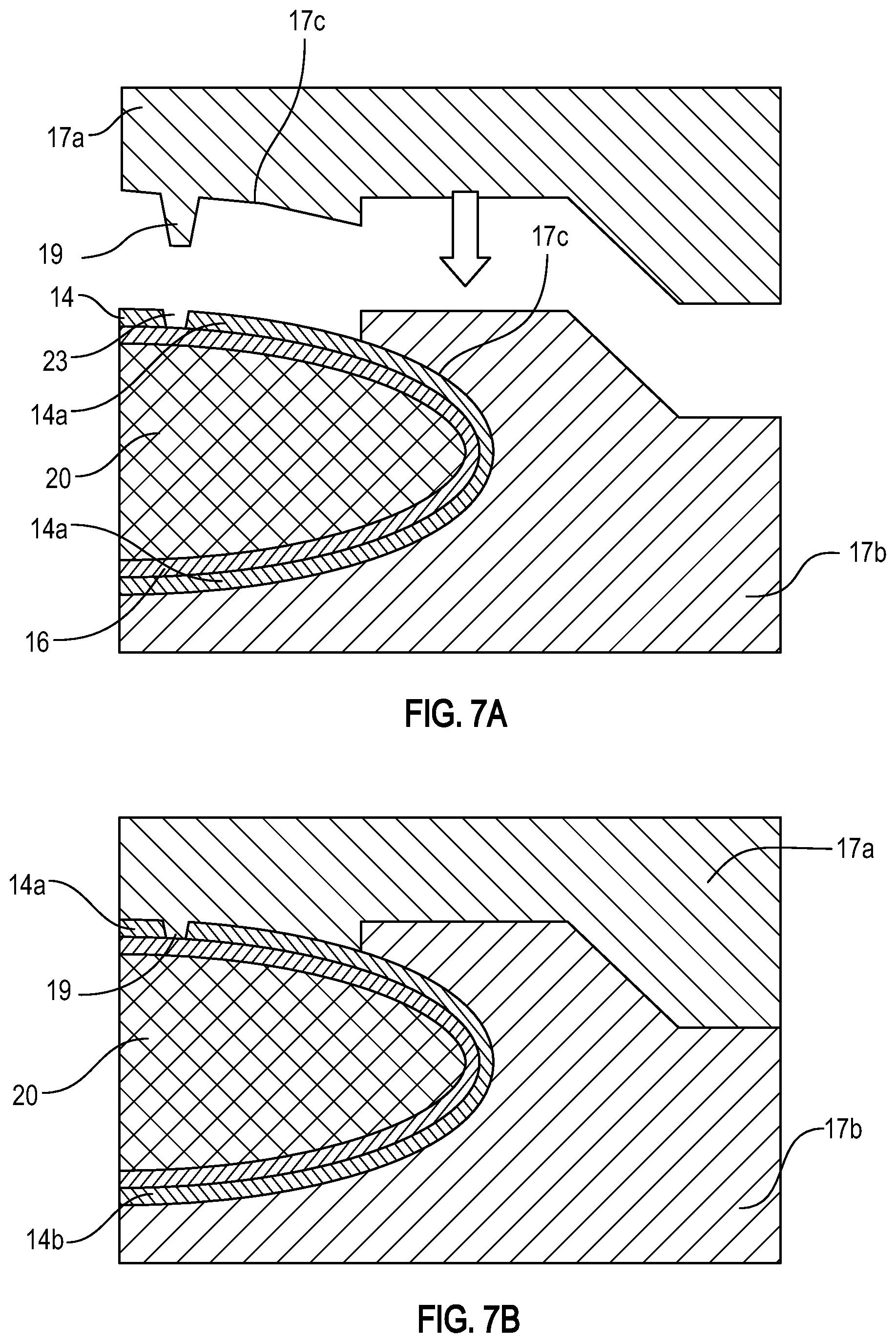 Patent US12617170 Figure 4 – Method for manufacturing a blade for an aircraft turbine engine