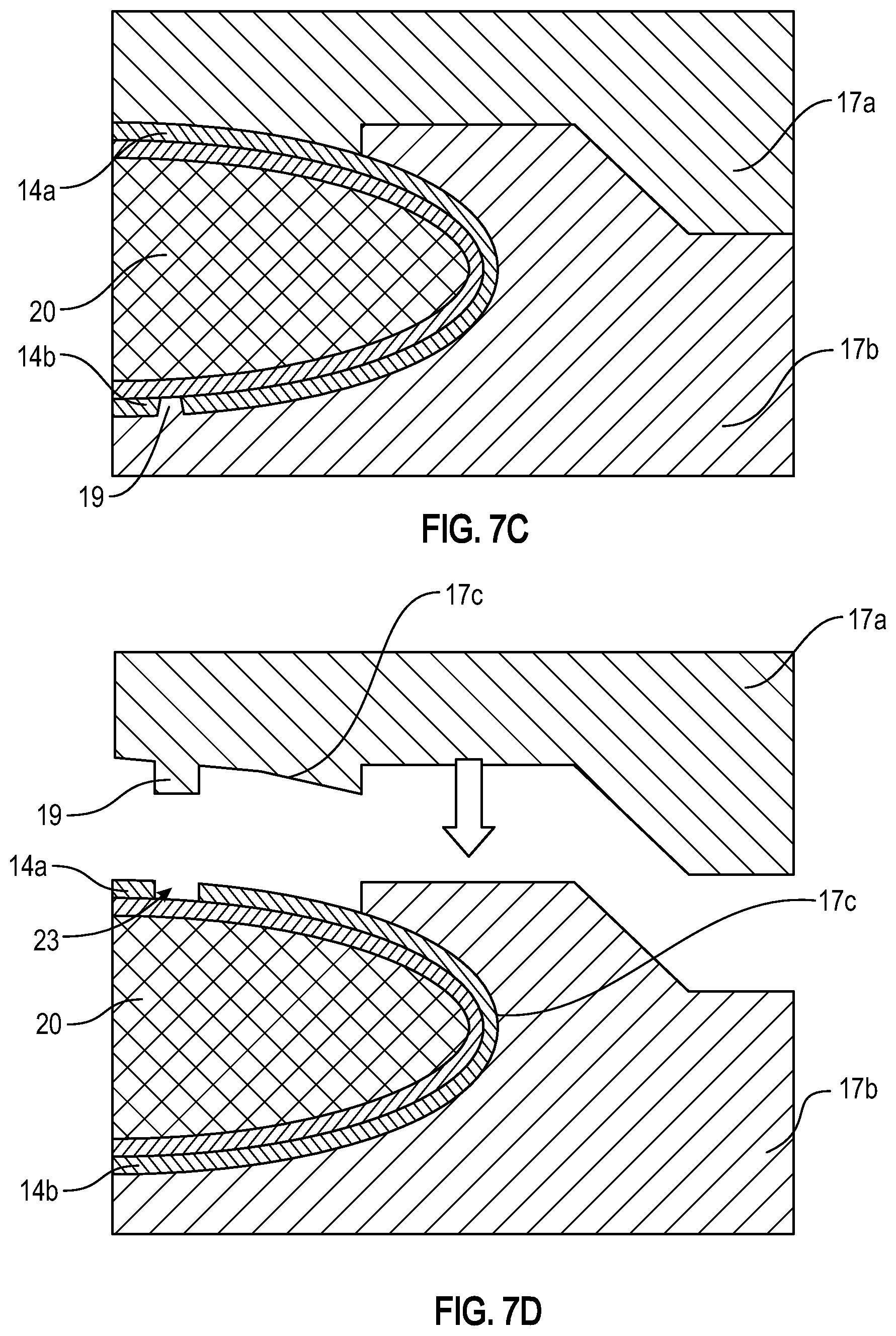 Patent US12617170 Figure 5 – Method for manufacturing a blade for an aircraft turbine engine