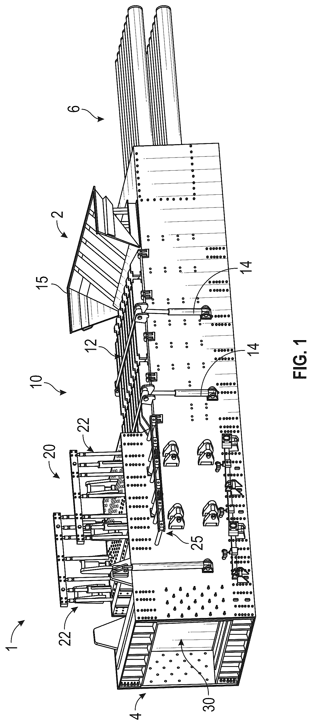 Patent US12617171 Figure 1 – System and method for making a block for gravity energy storage